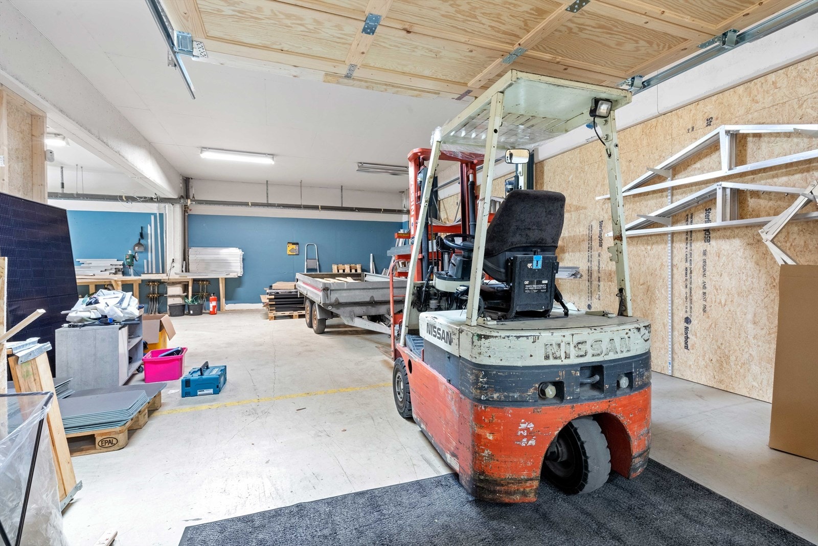 Lager i forbindelse med Kontor/forretning. Galleribilde