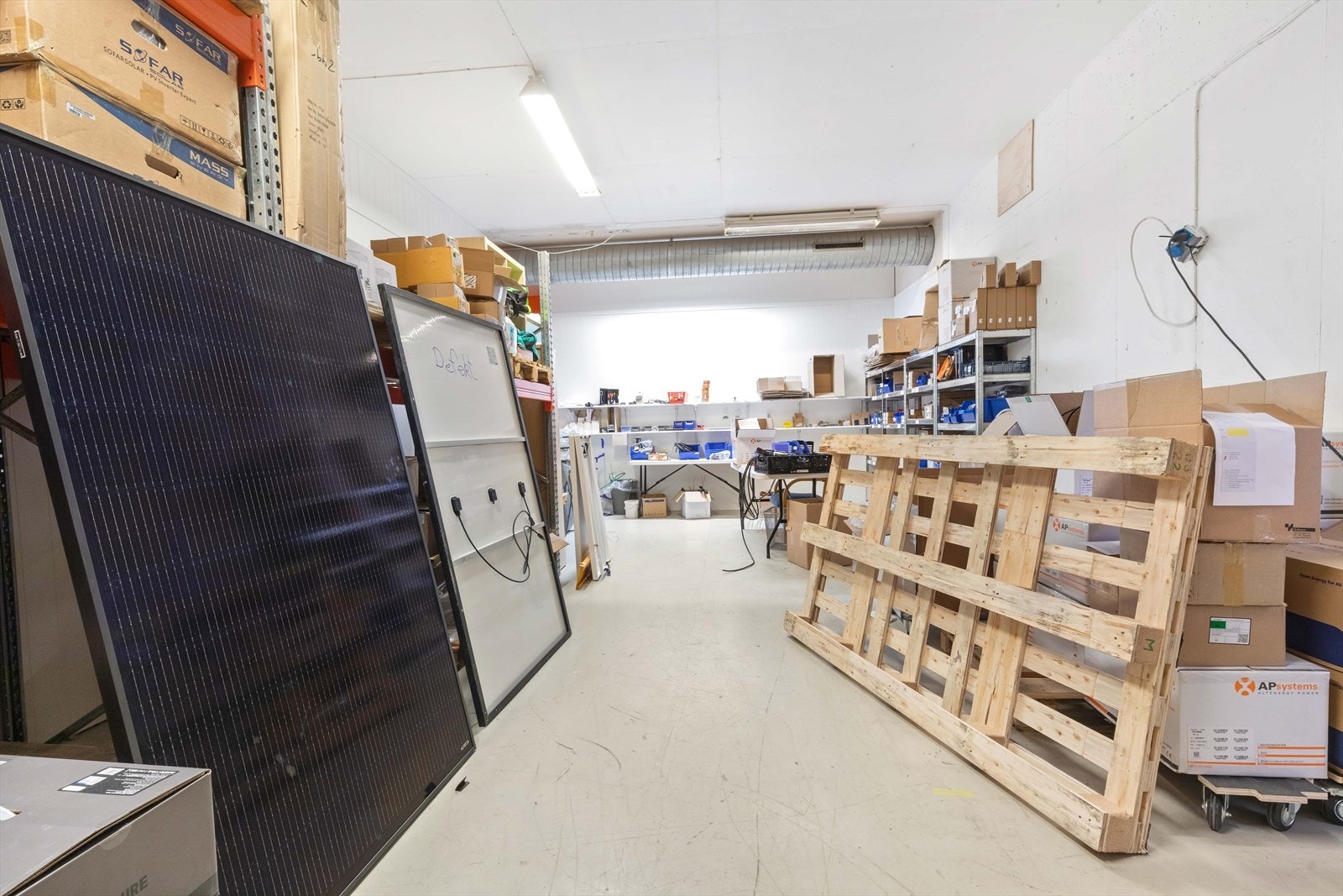 Lager i forbindelse med Kontor/forretning. Galleribilde