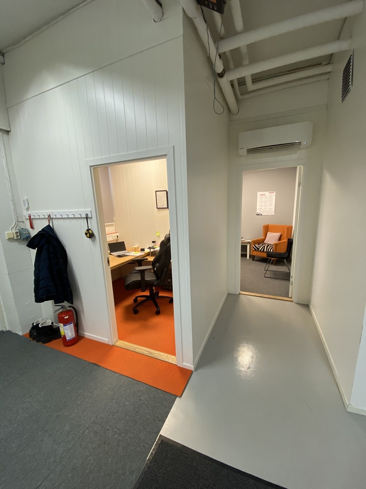 Kontordel. Galleribilde