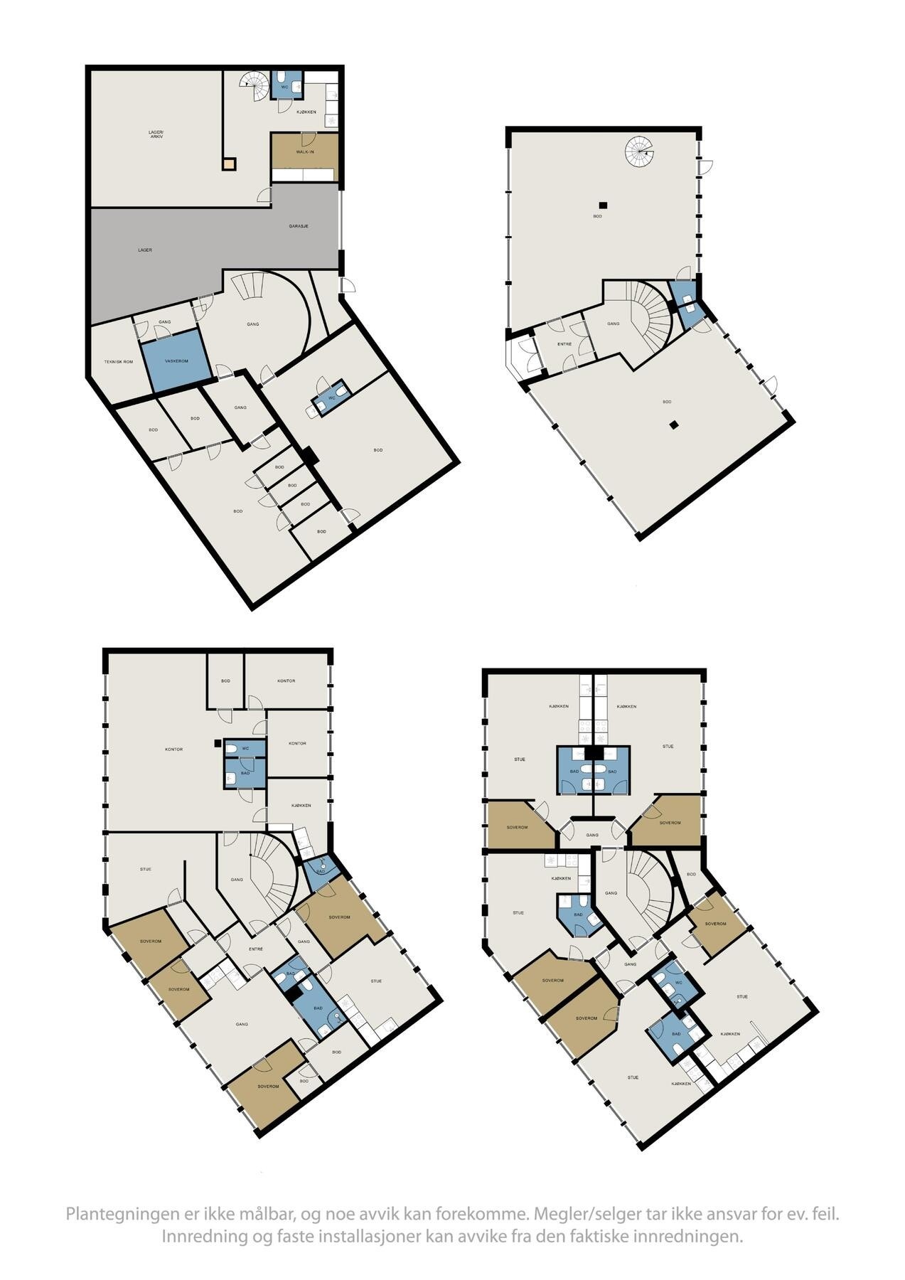 Plantegninger Galleribilde