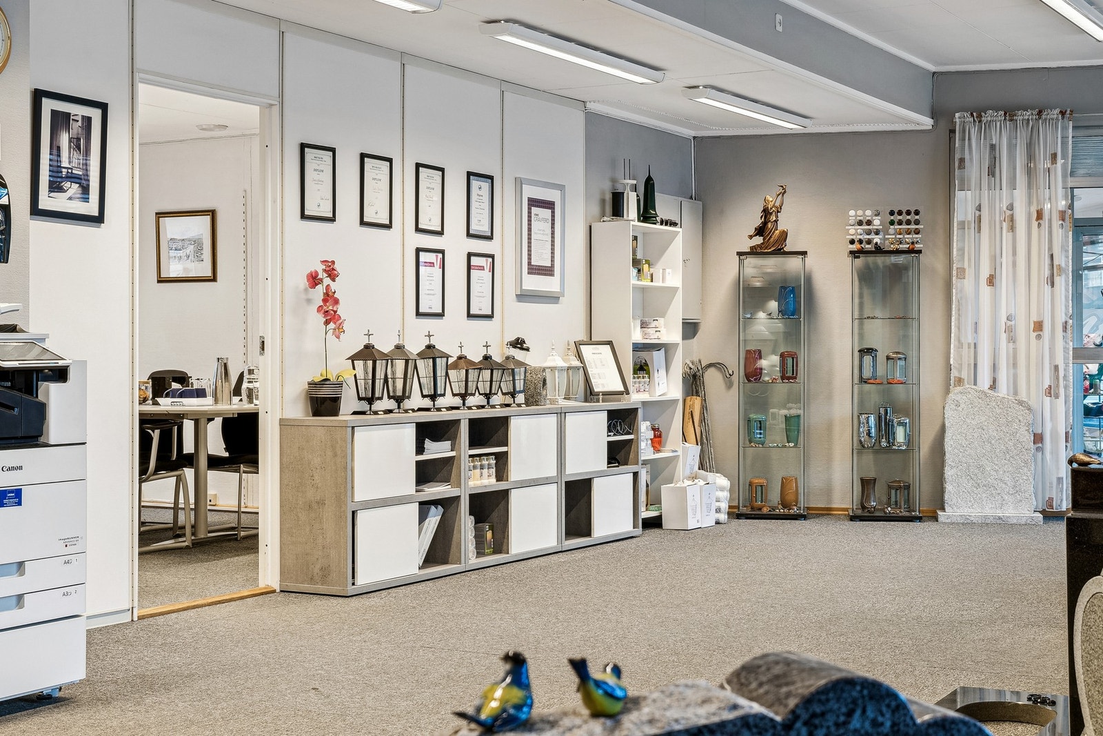 Næringsdel - bakkeplan Galleribilde