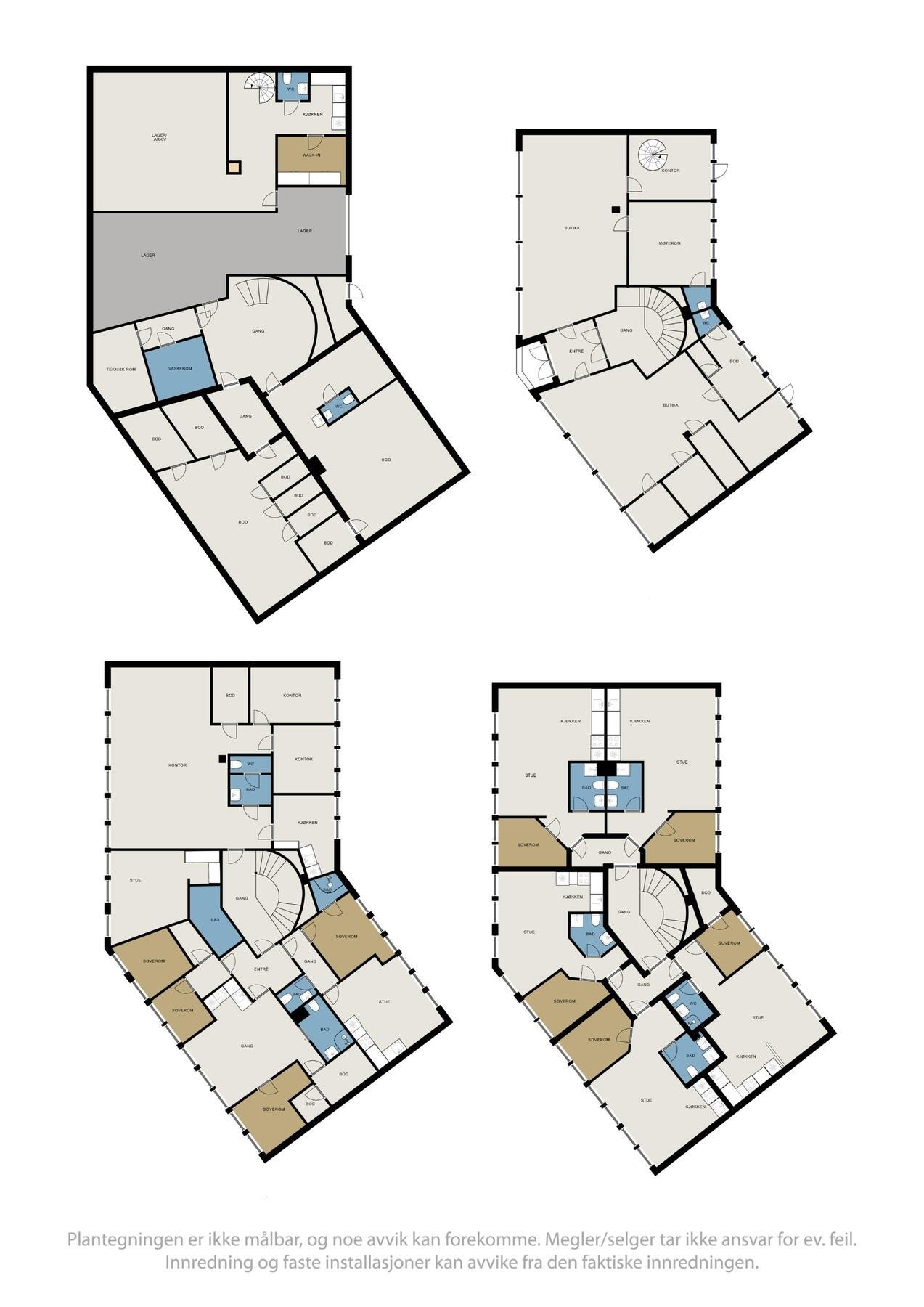 Plantegninger Galleribilde