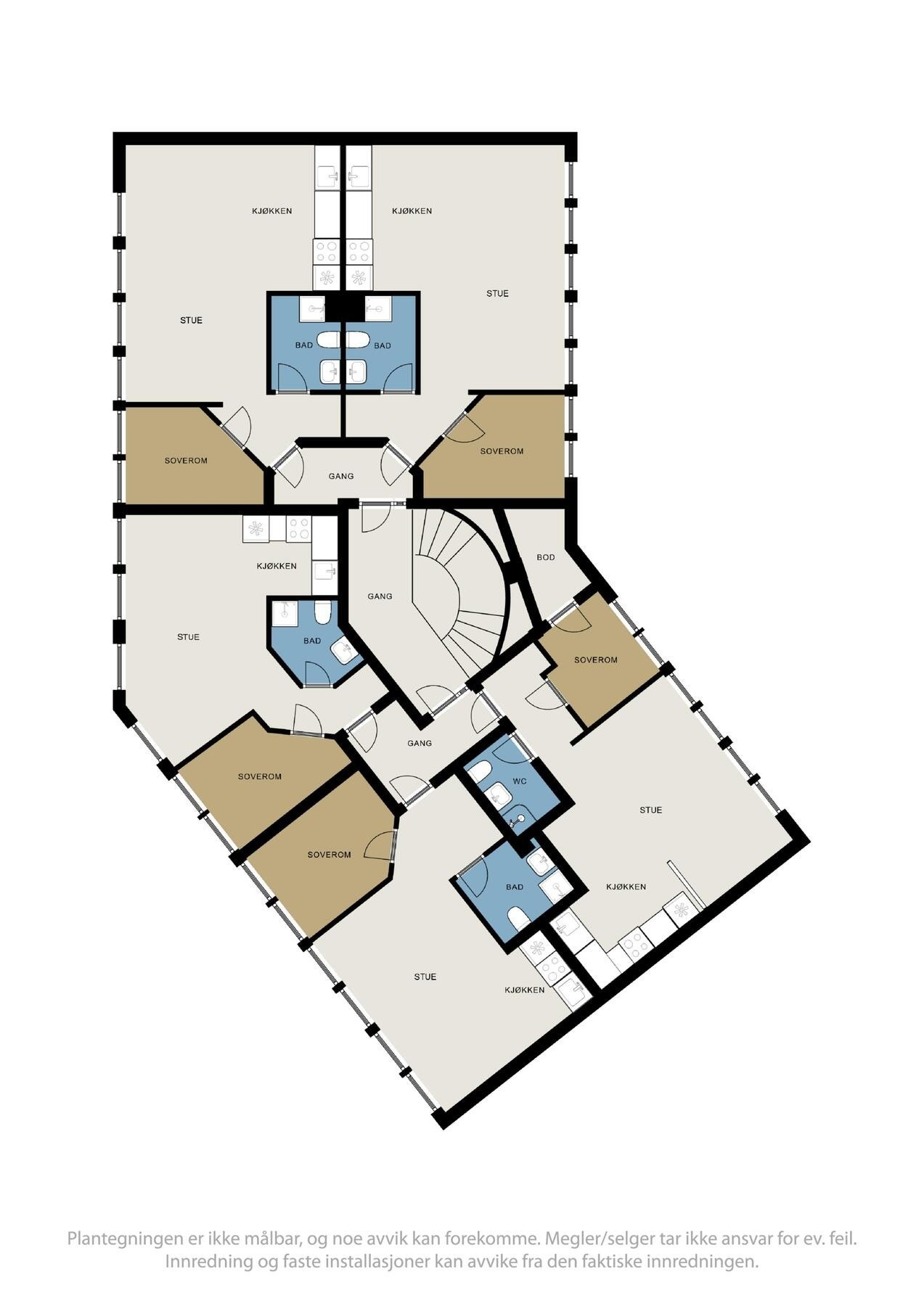 Plantegninger Galleribilde