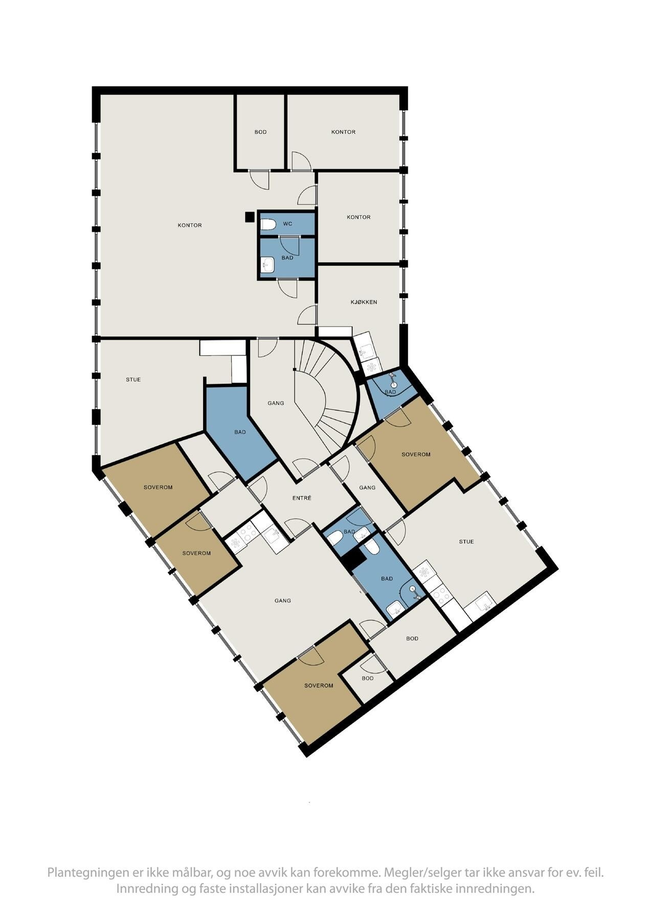 Plantegninger Galleribilde