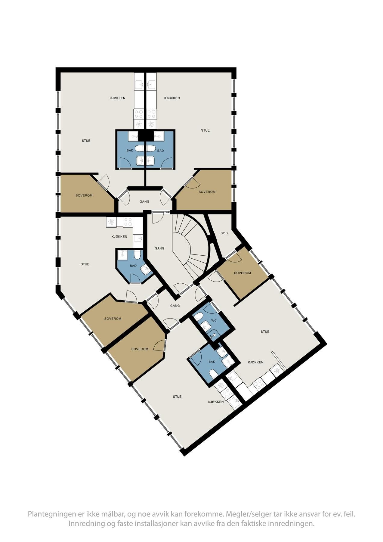 Plantegninger Galleribilde