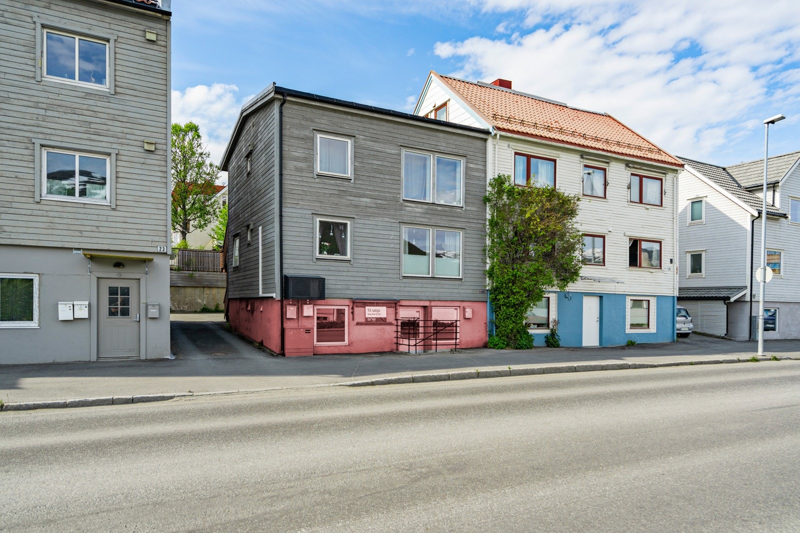 Seksjonen er markert i rødt Galleribilde