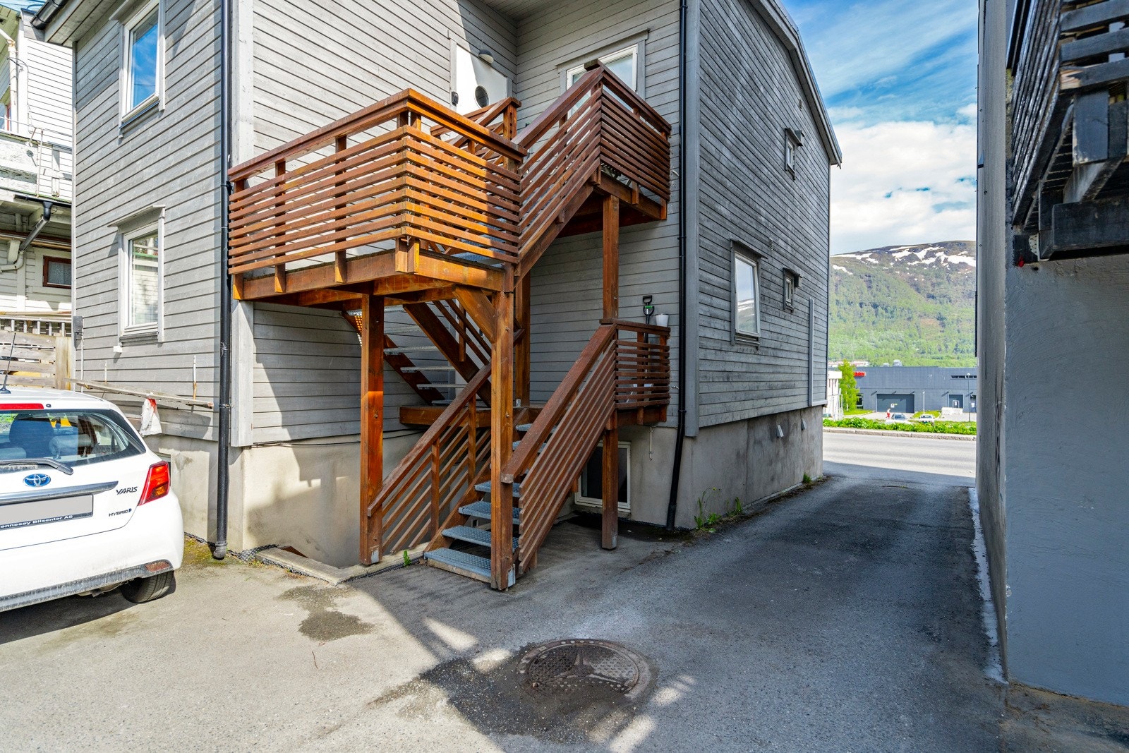 Del 2 har inngang fra bakgården. Galleribilde
