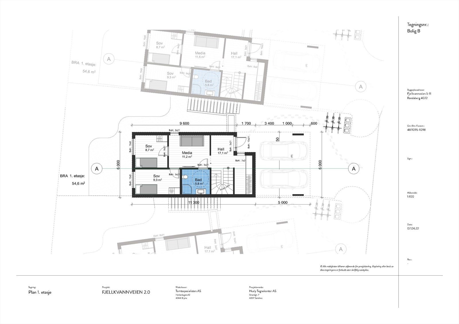 Bolig B Plan 1. etasje.jpg Galleribilde