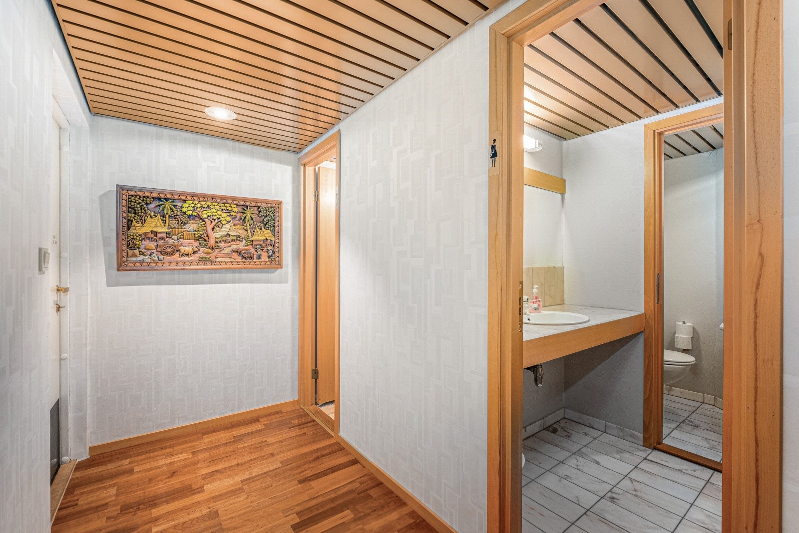 Inngang fra heis Galleribilde