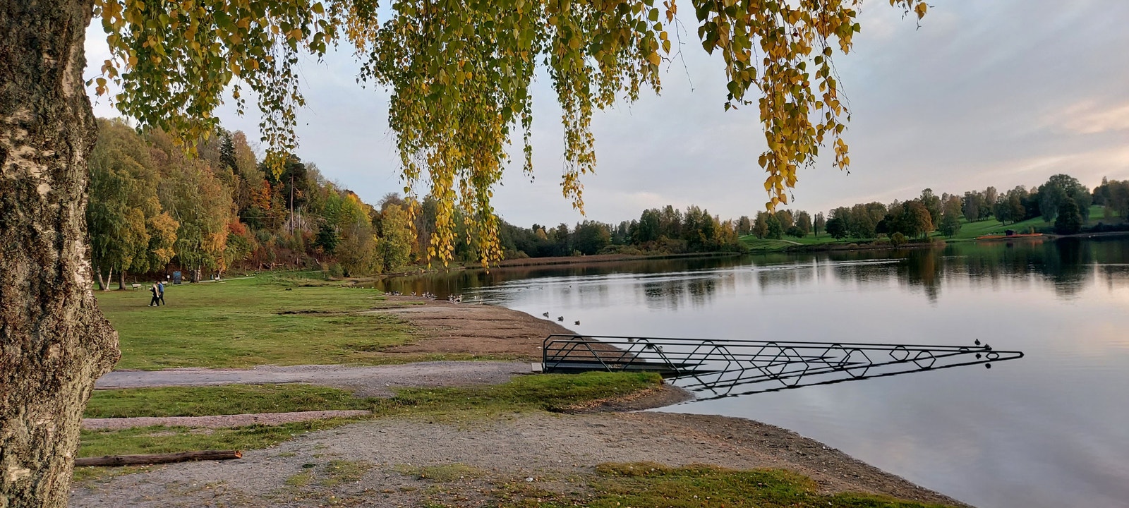 Kort vei til Bogstad badeplass Galleribilde