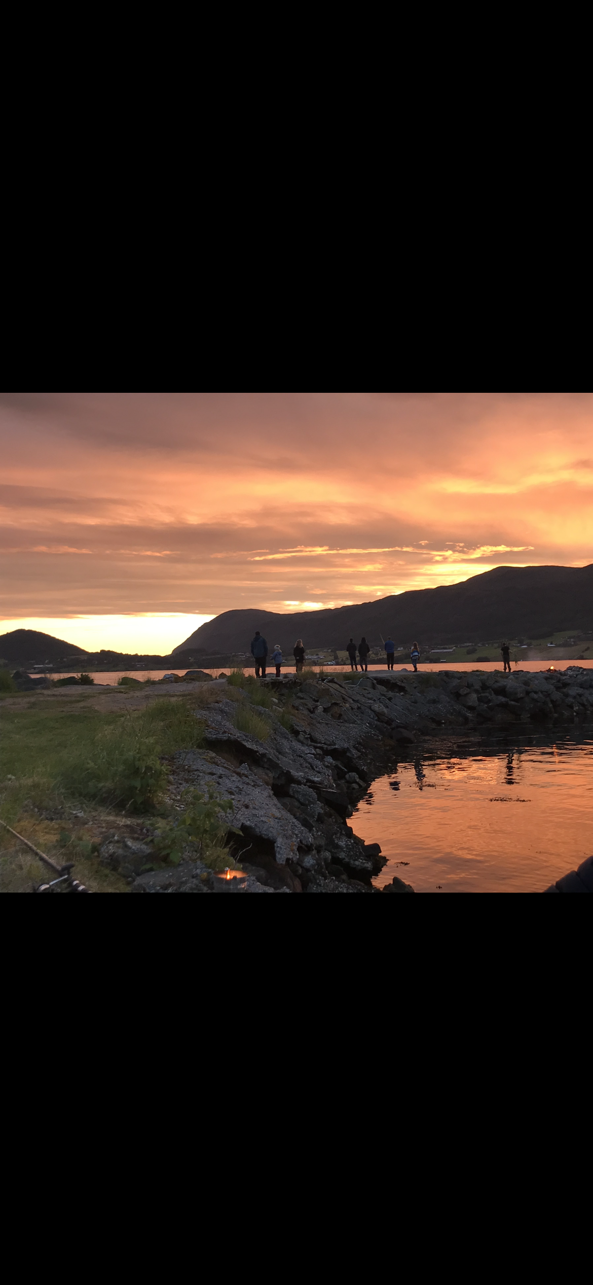 Fiskemuligheter 100 meter fra huset Galleribilde