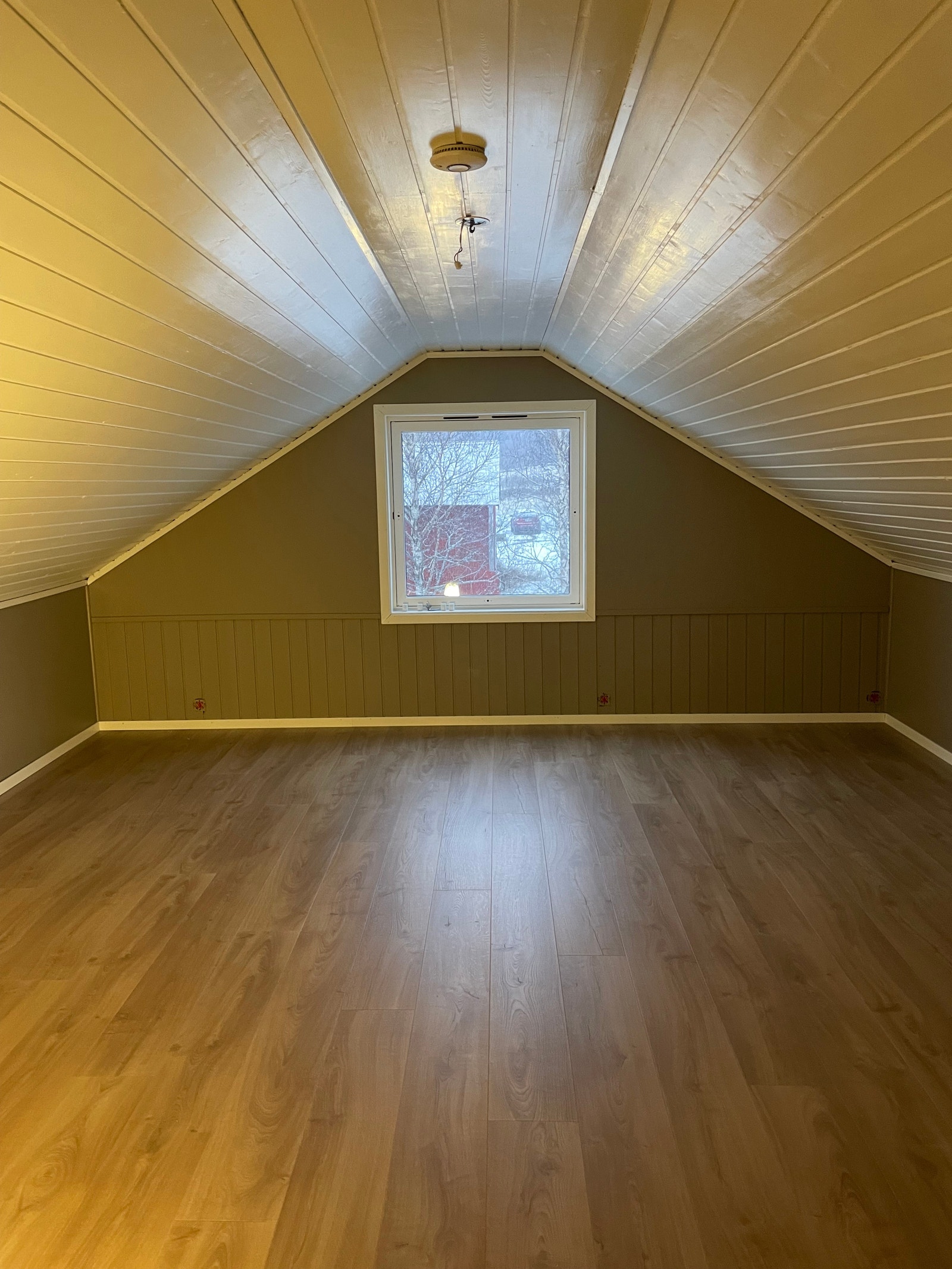 Soverom loft Galleribilde