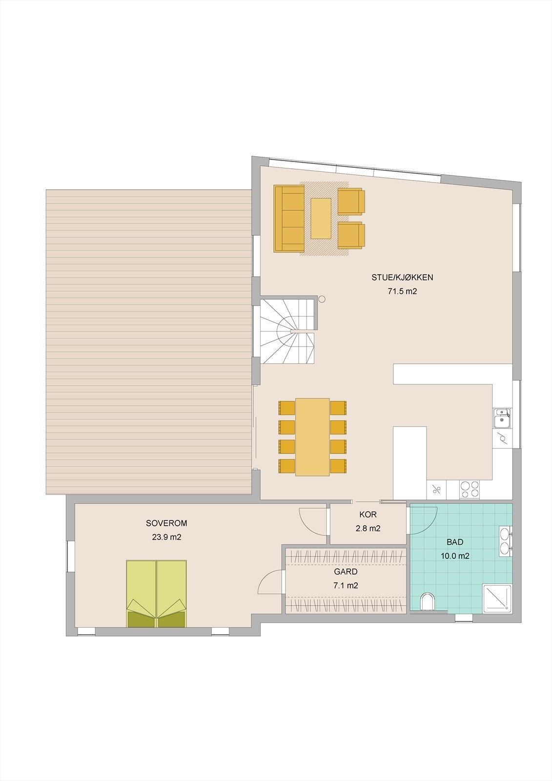 Plantegning - 2.etg. Galleribilde