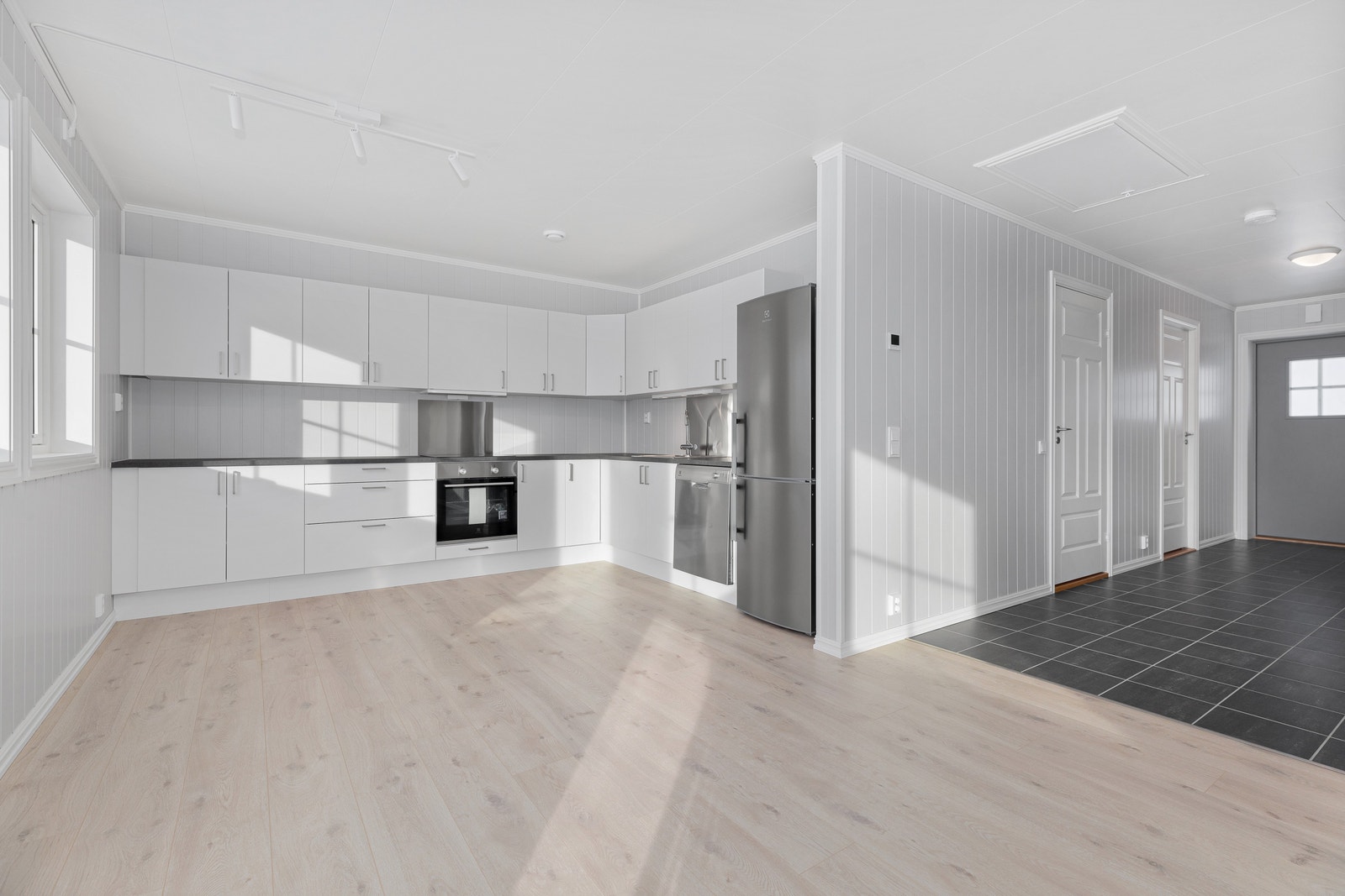 Kjøkken leilighet 3D. Galleribilde