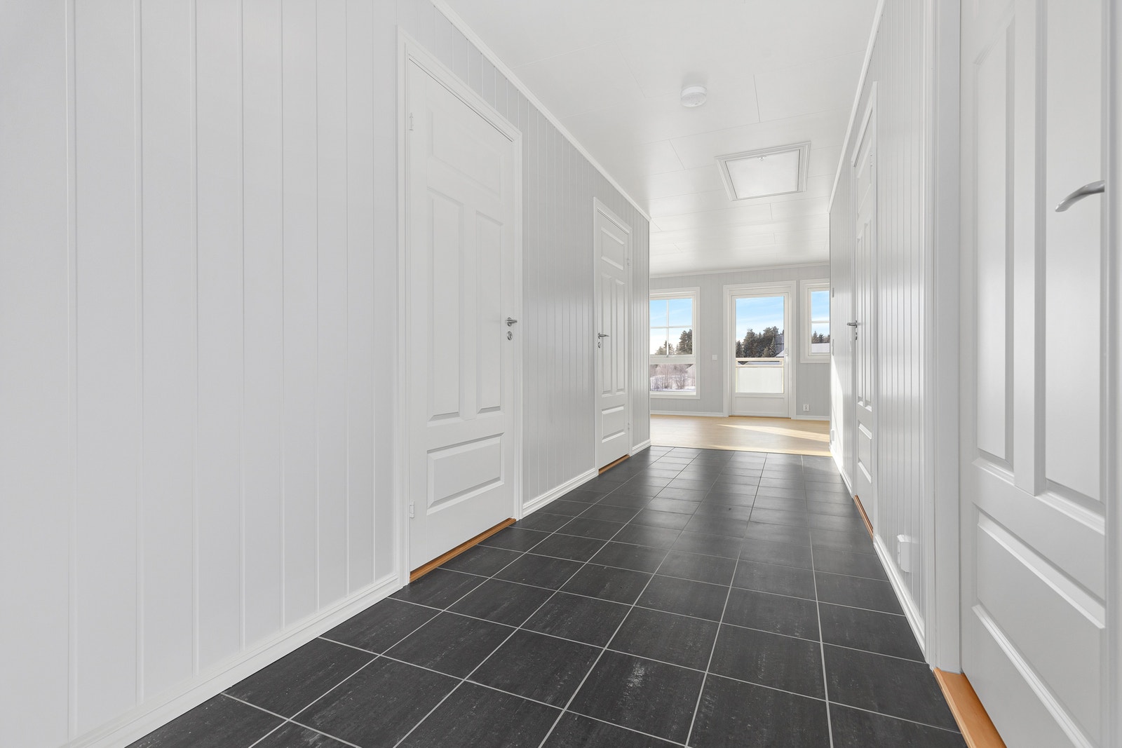 Gang leilighet 3D. Galleribilde