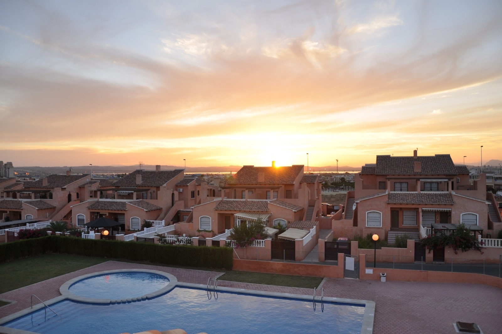 Utsikt fra terrassen Galleribilde