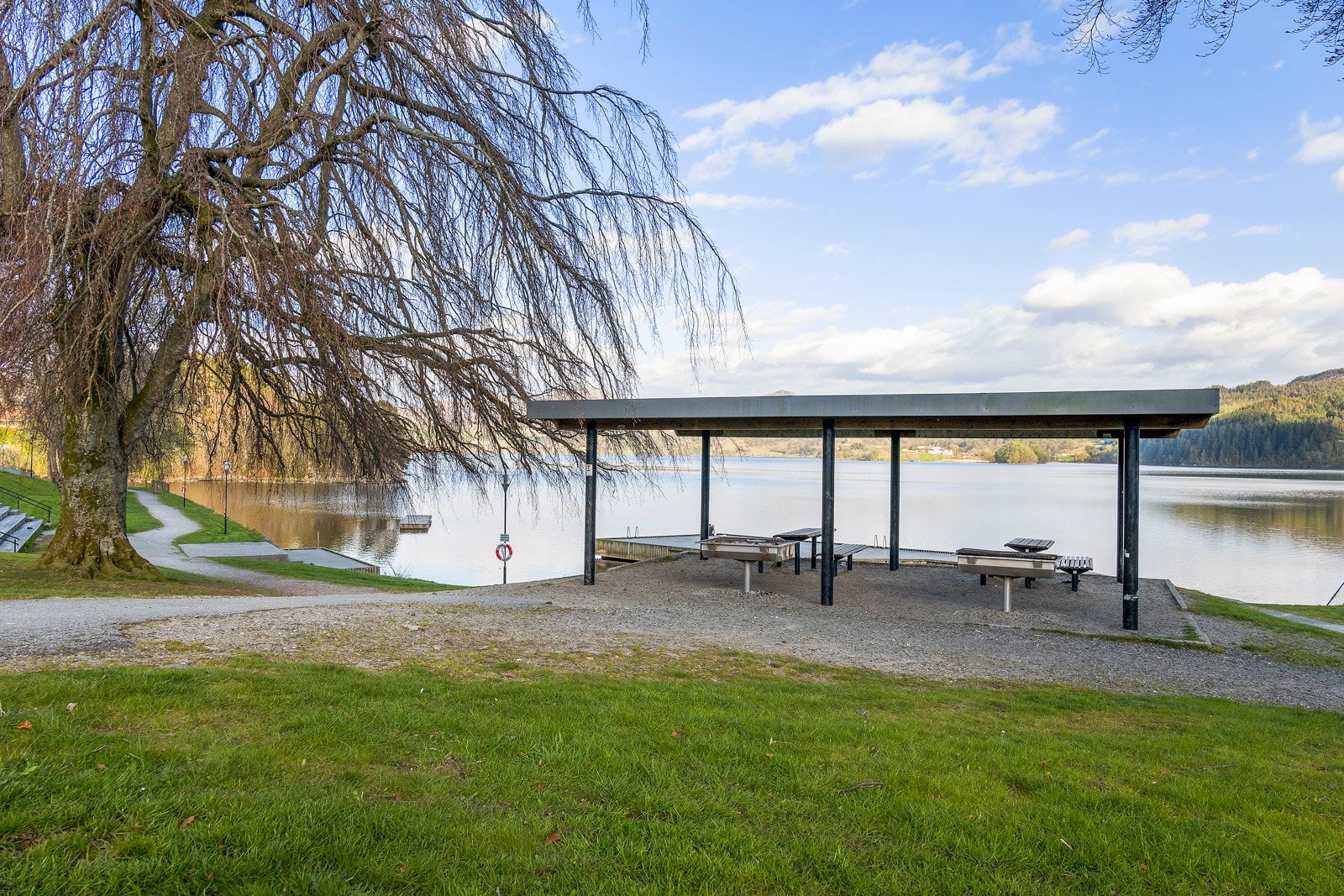 Badeplassen Perlå Galleribilde