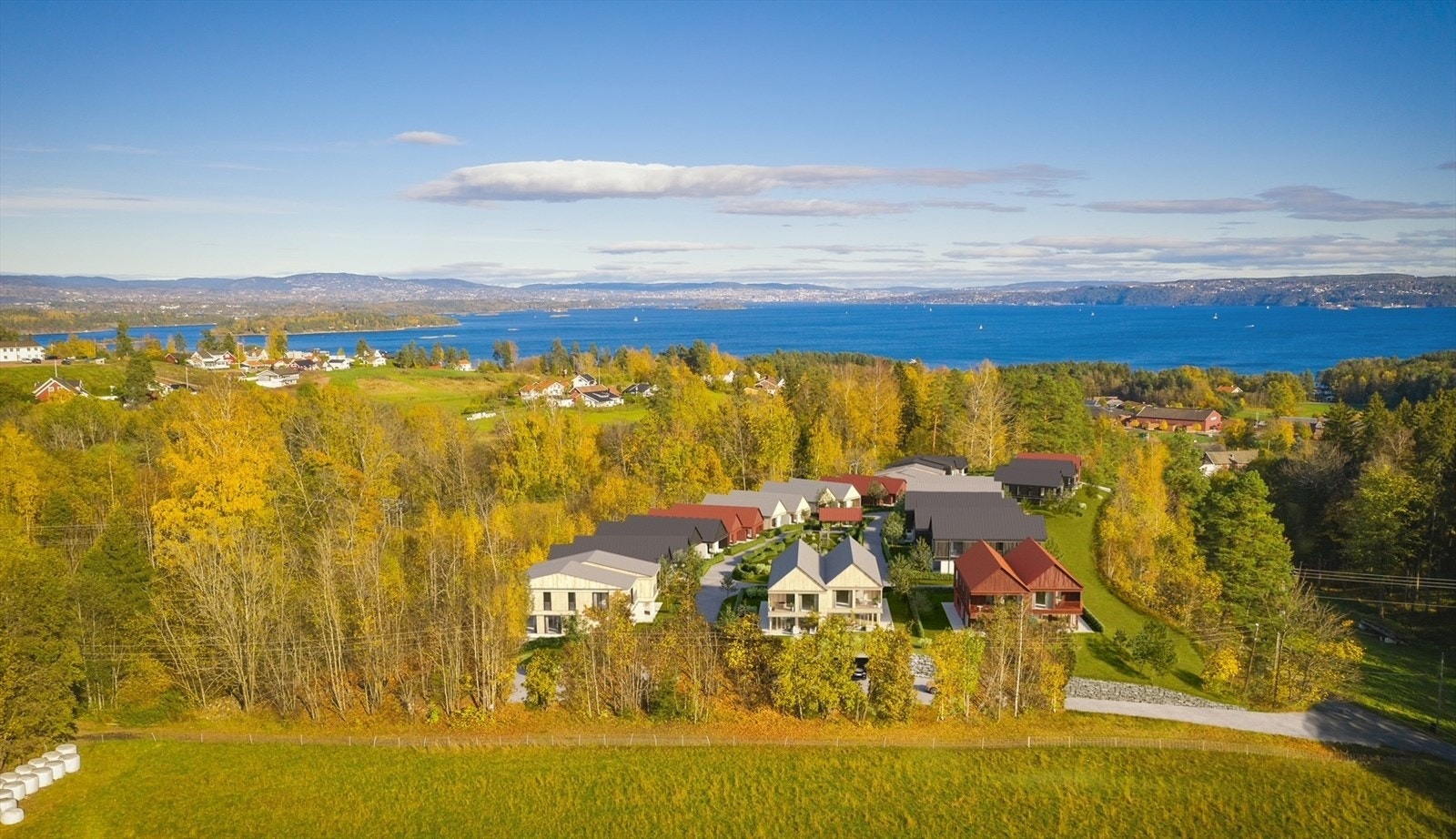 Linlandet sett mot øst Galleribilde