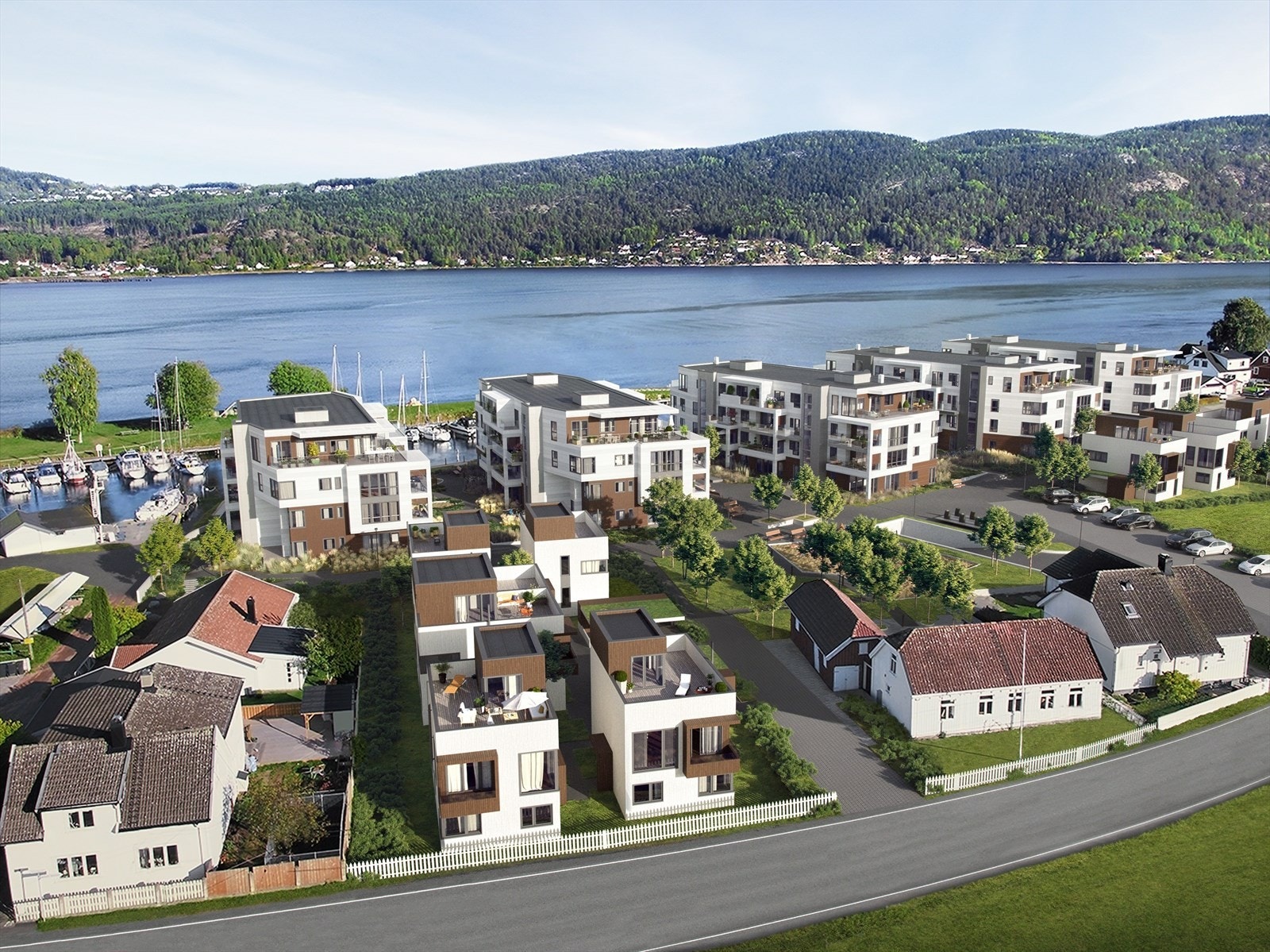 Illustrasjonsbilde, oversikt - Svelvigen brygge. Avvik kan forekomme Galleribilde