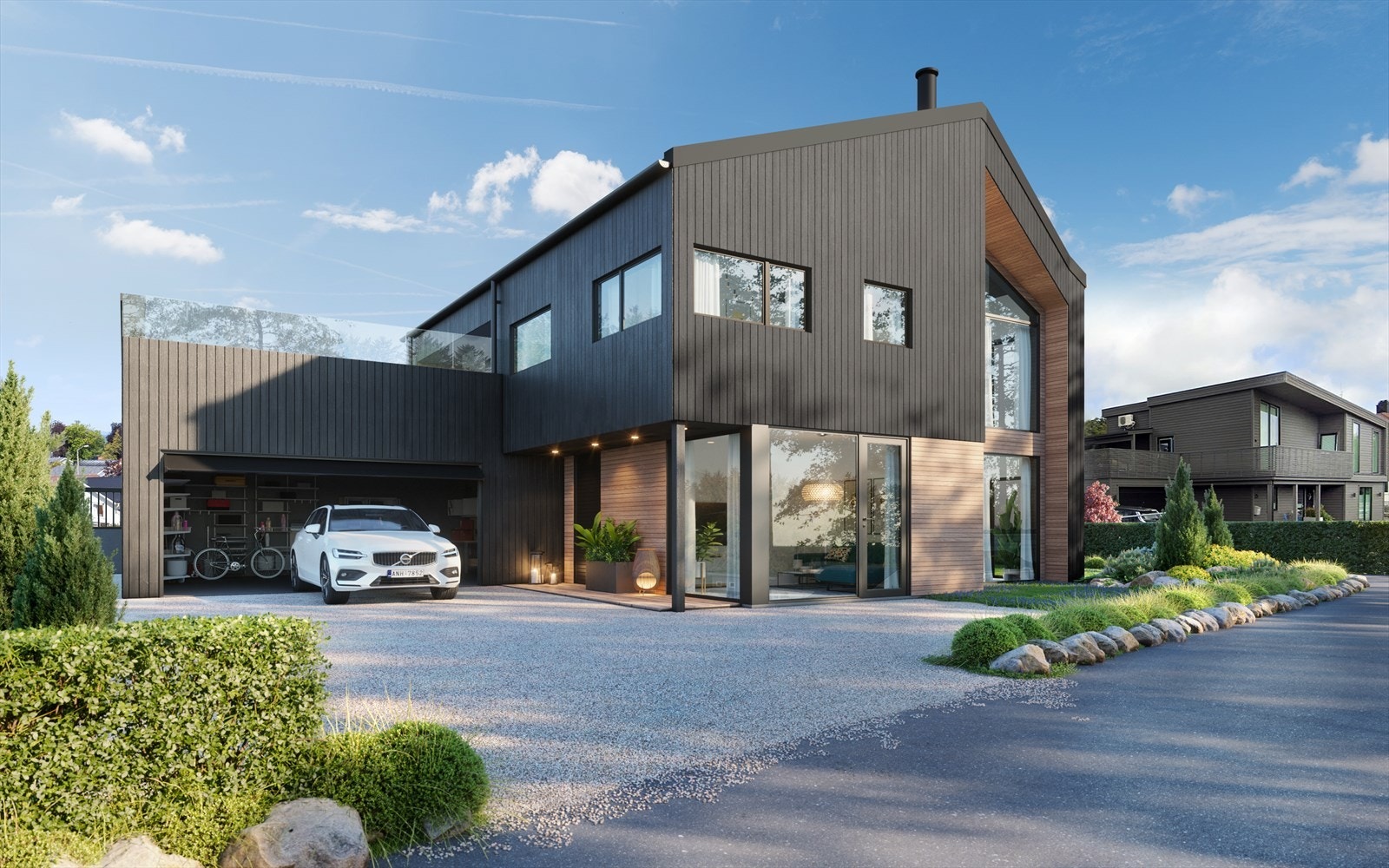 Fantastisk enebolig sentralt på Vigrestad. Galleribilde