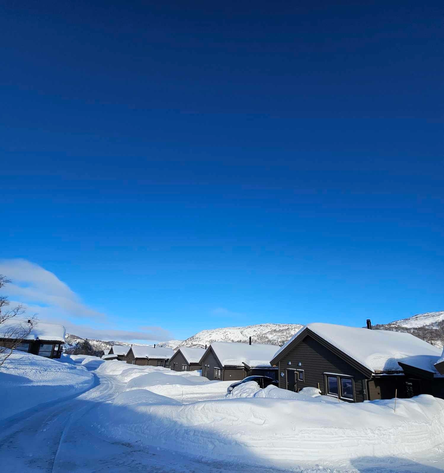 Oversiktsbilde vinterstid Galleribilde