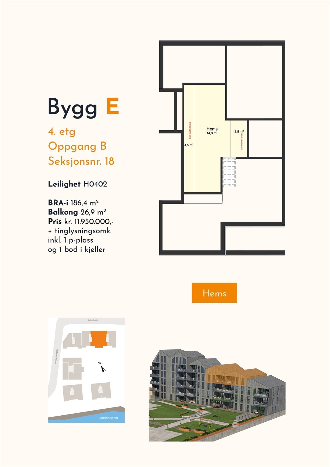 plantegning loft Galleribilde