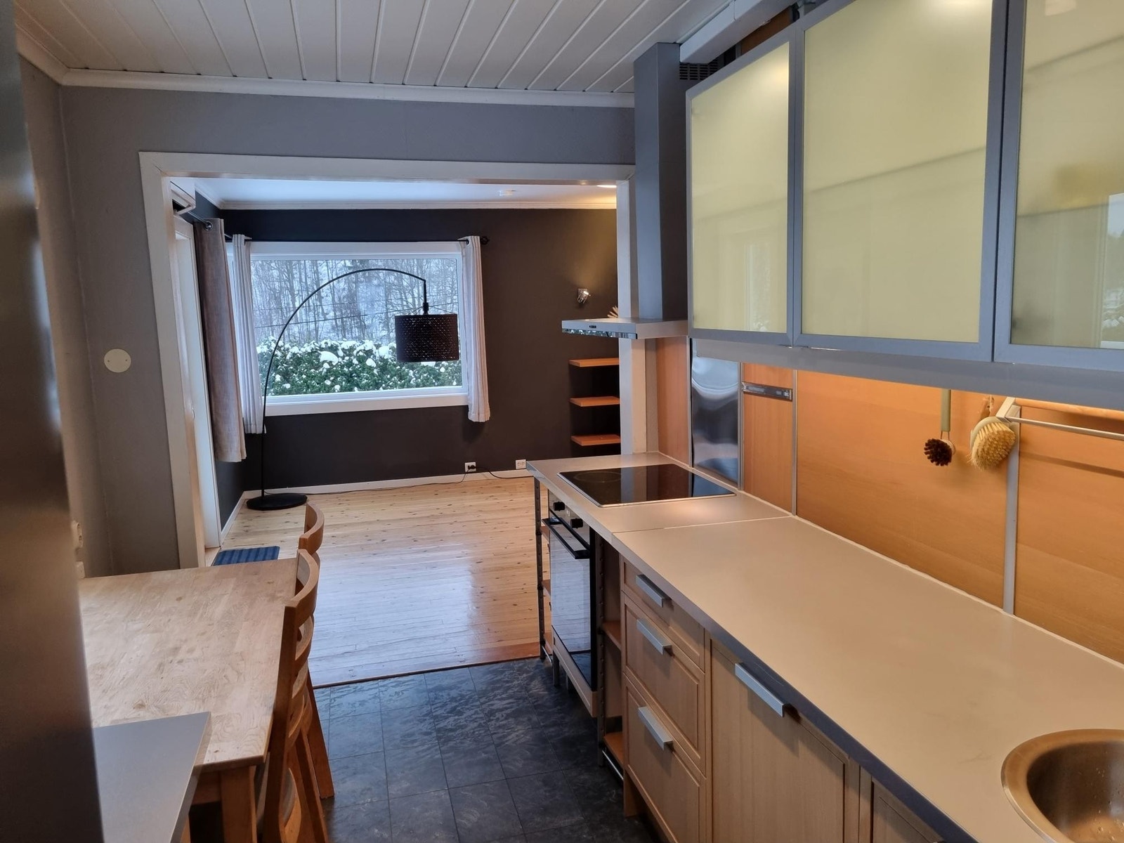 Åpen stue/kjøkkenløsning Galleribilde