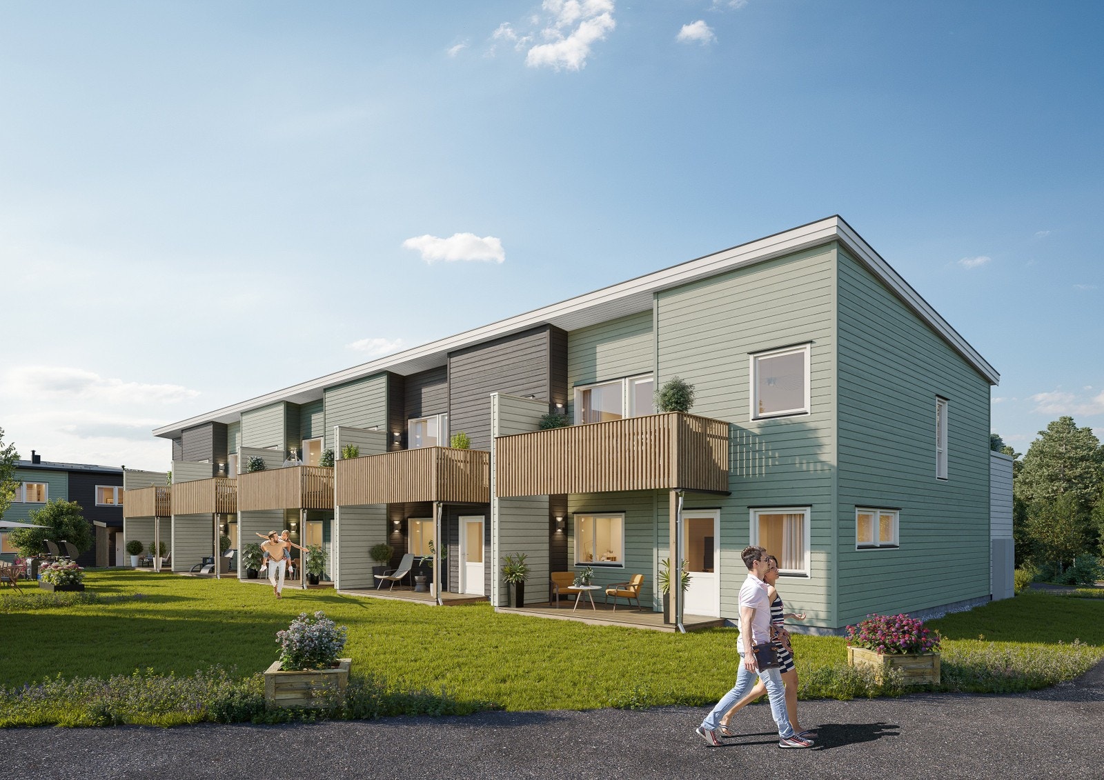 Illustrasjon - Hus 3 Galleribilde