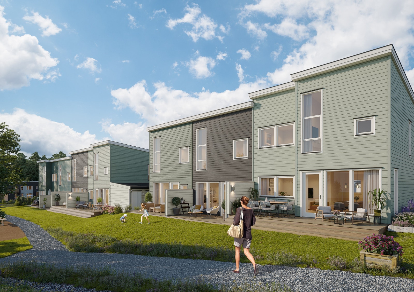 Illustrasjon - Hus 2 Galleribilde