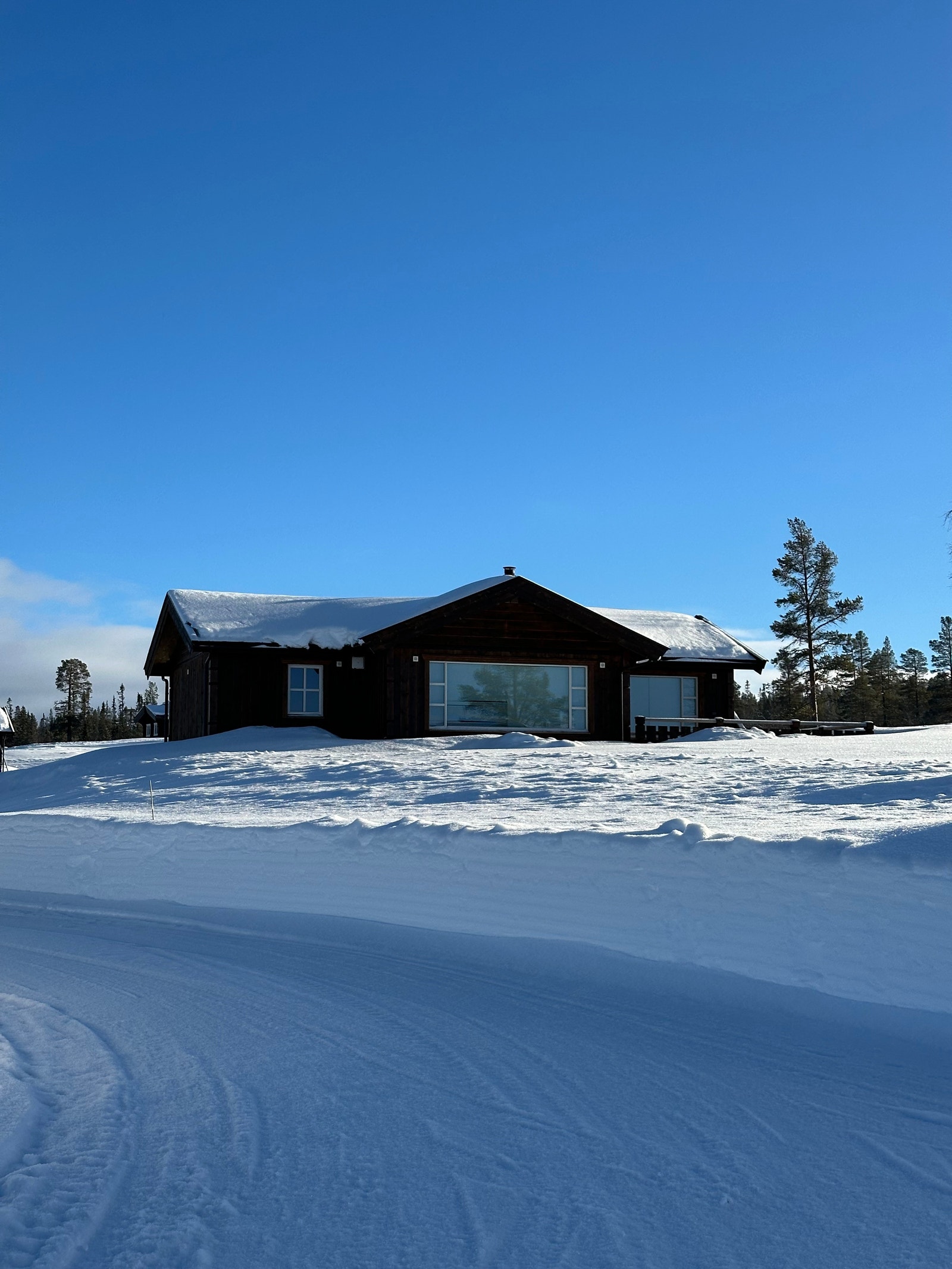 Fasede av front mot vest på annonsert modell Galleribilde