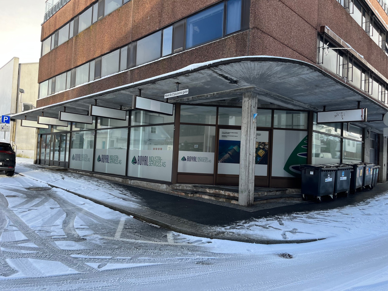 Lokalet fra utside Galleribilde