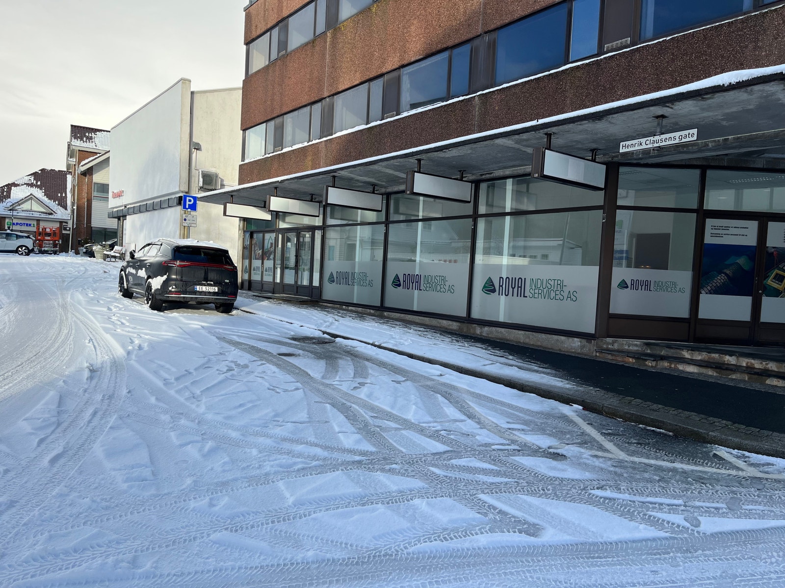 Lokalet fra utside Galleribilde