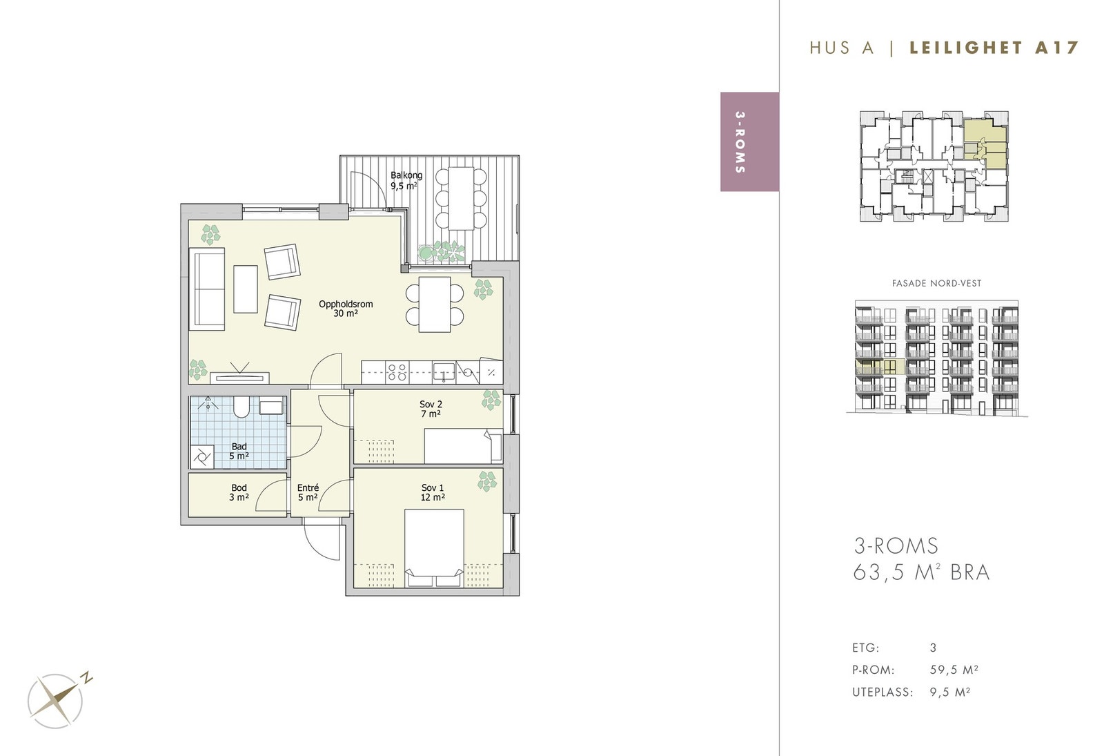 Plantegning. Galleribilde