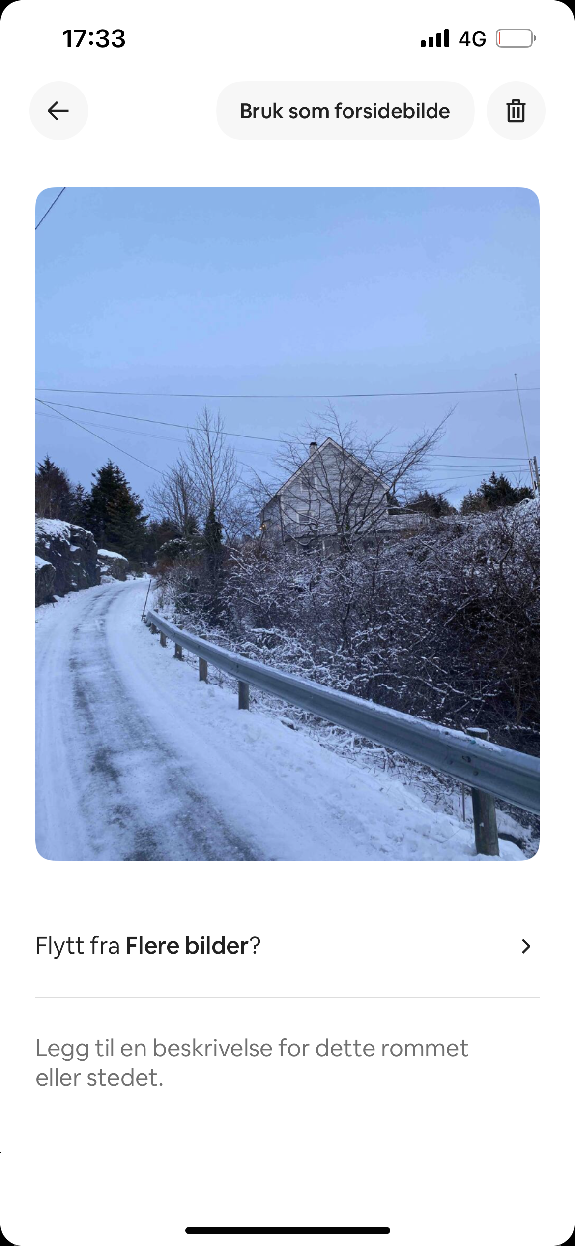 Nedenfor huset Galleribilde