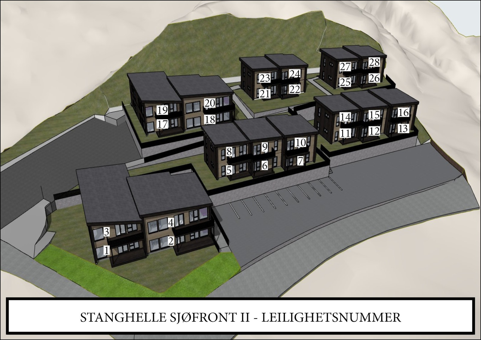 Leilighetsoversikt Galleribilde