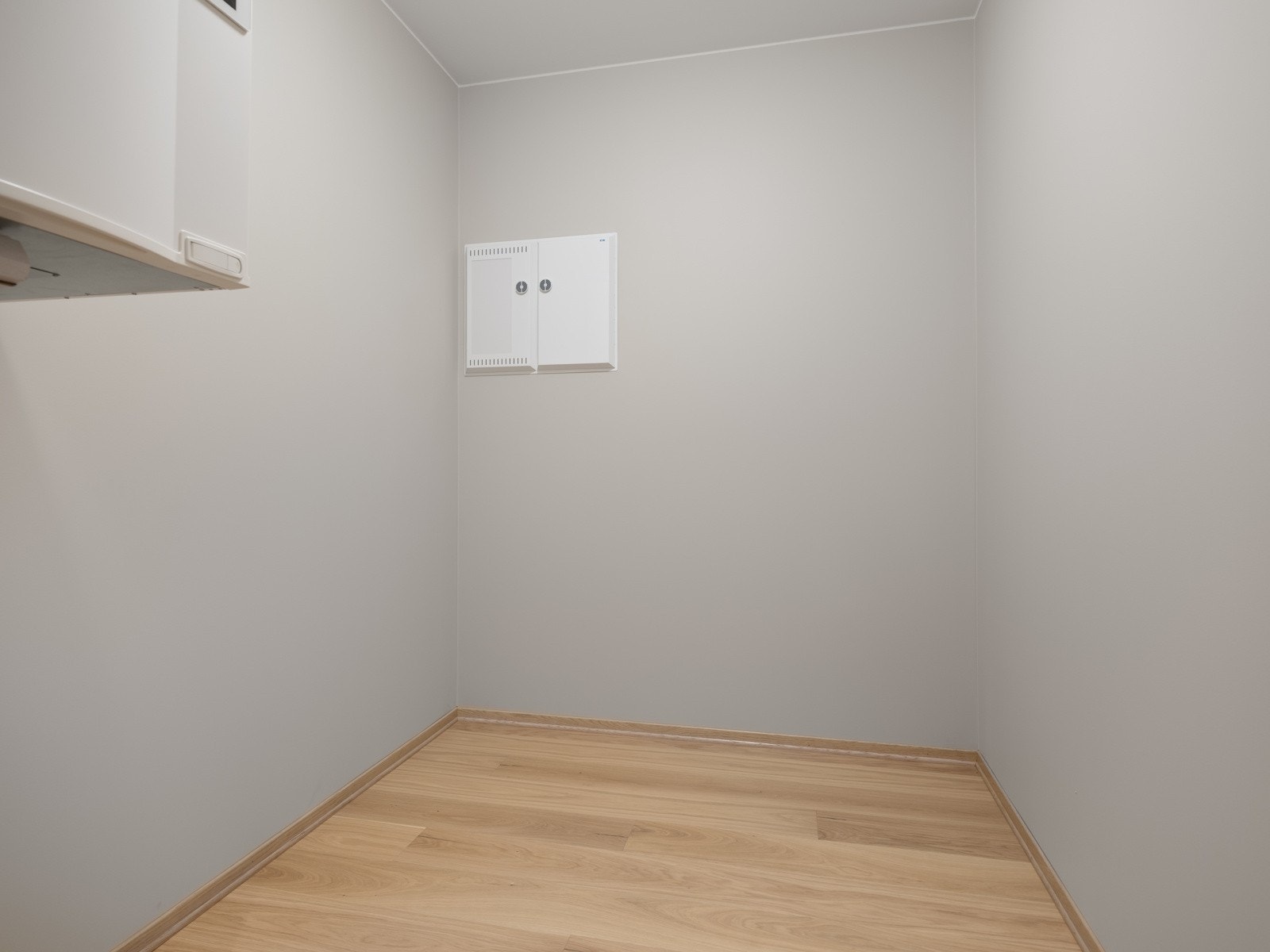 Leiligheten har en innvendig bod. Her er også ventilasjonsanlegget plassert. Galleribilde