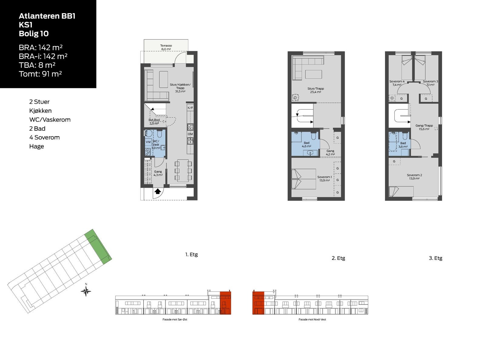 Atlanteren KS1 Bolig 10 Galleribilde
