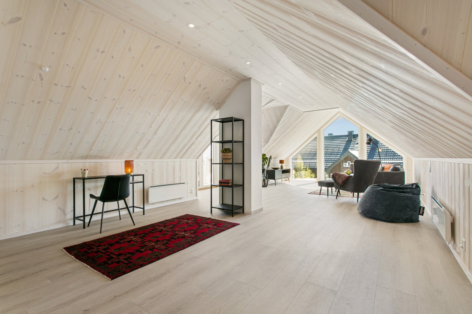 Meget romslig loftstue. Galleribilde
