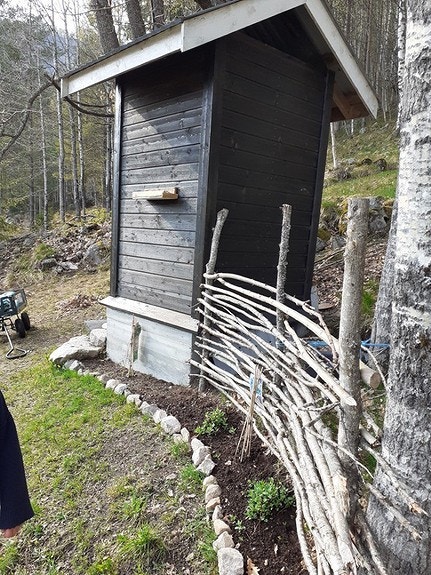 Utedo av nyere dato Galleribilde