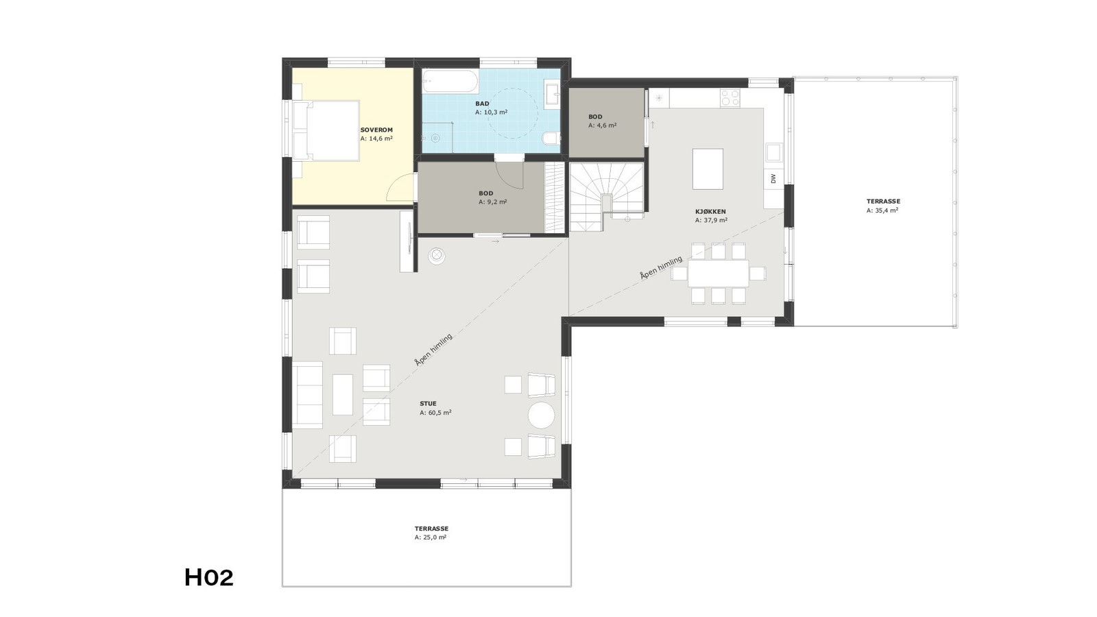 Plantegning H02 Galleribilde