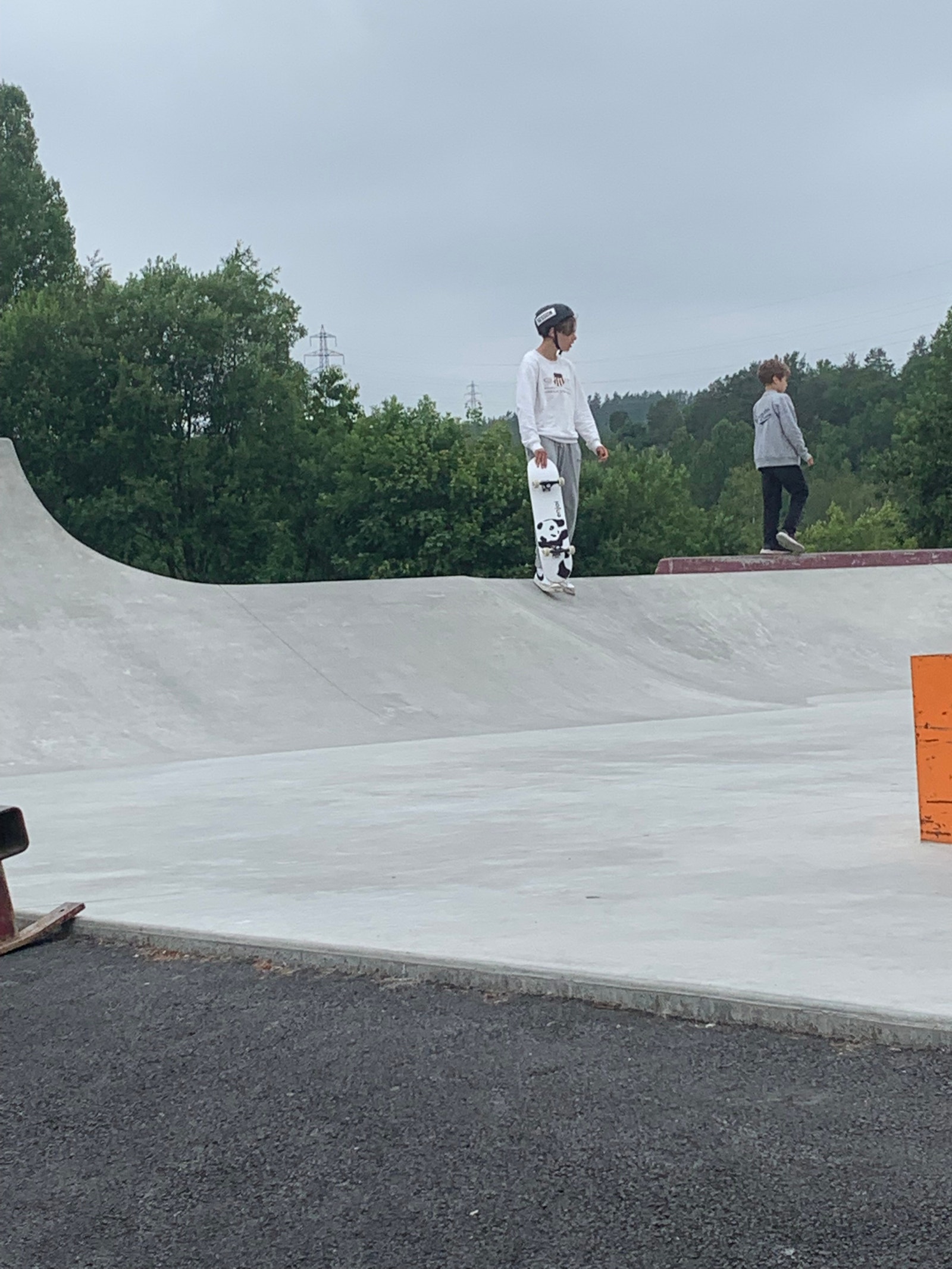 Skatebanepark i nærheten Galleribilde