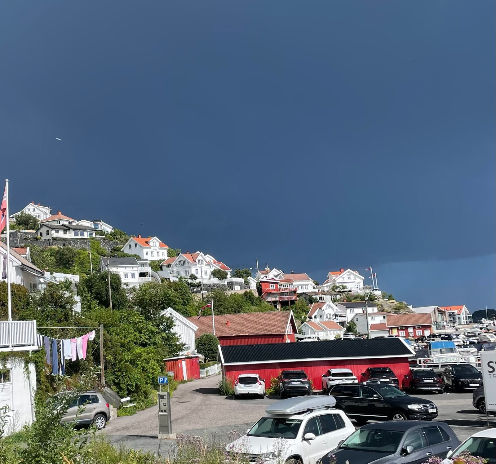 Tallakshavn med Krantrappa i bakgrunnen Galleribilde
