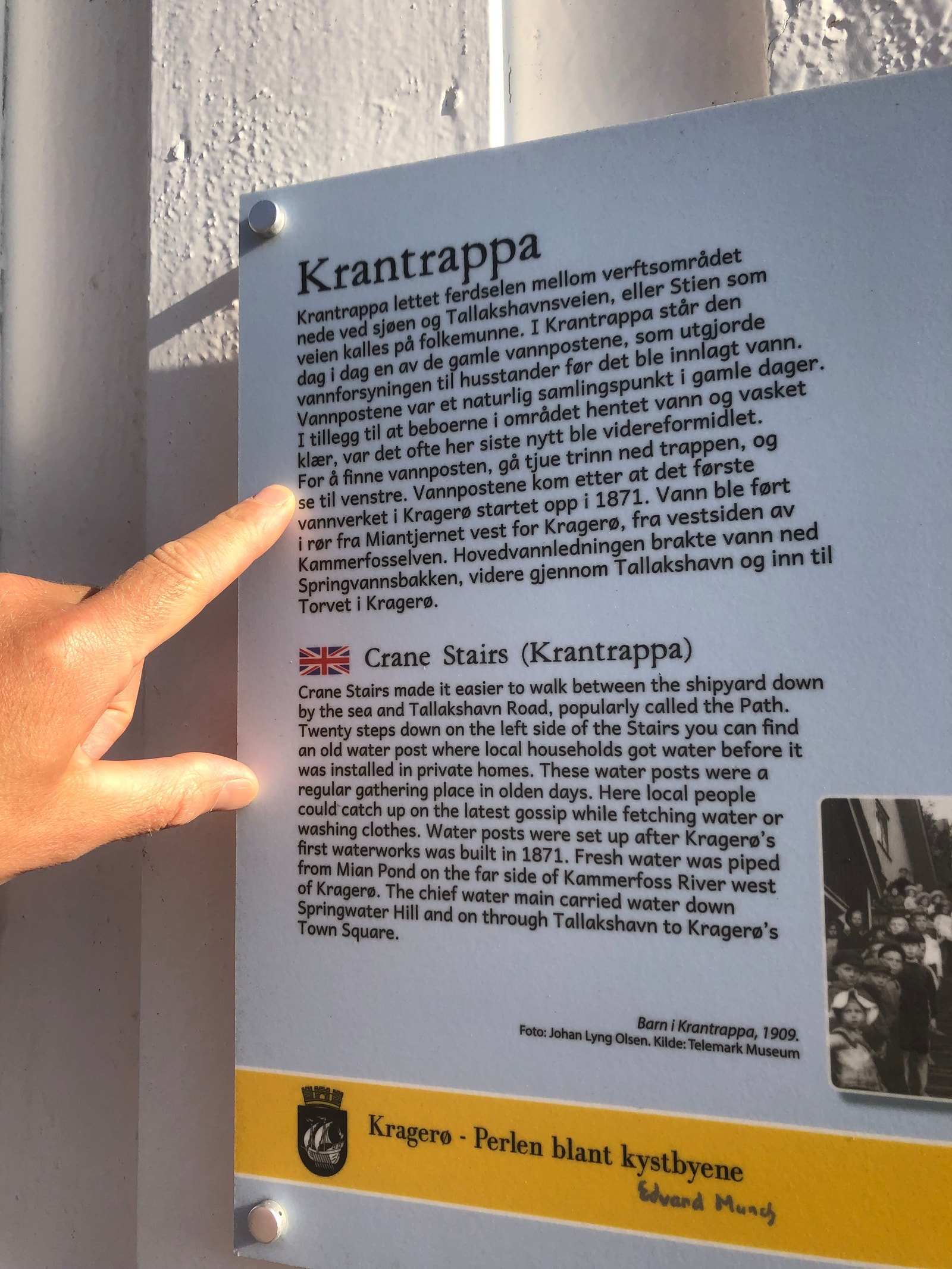 Spennende historikk fra Krantrappa Galleribilde