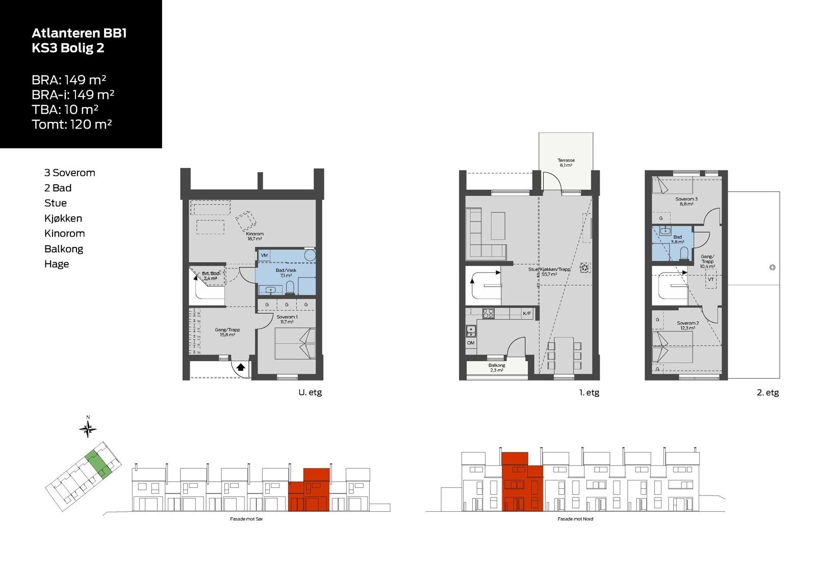 Atlanteren KS3 Bolig 2 Galleribilde