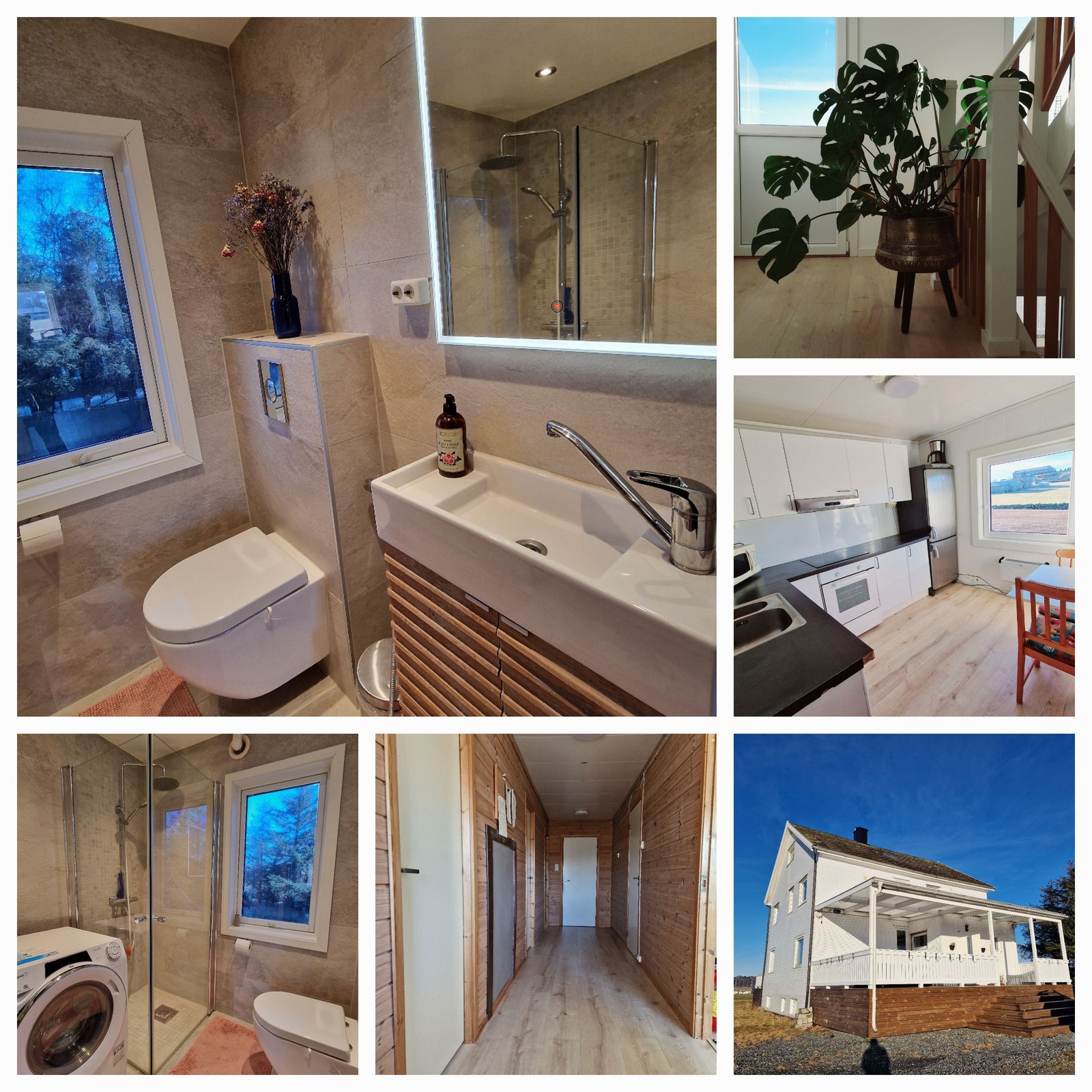 BAD, KJØKKEN OG GANG Galleribilde