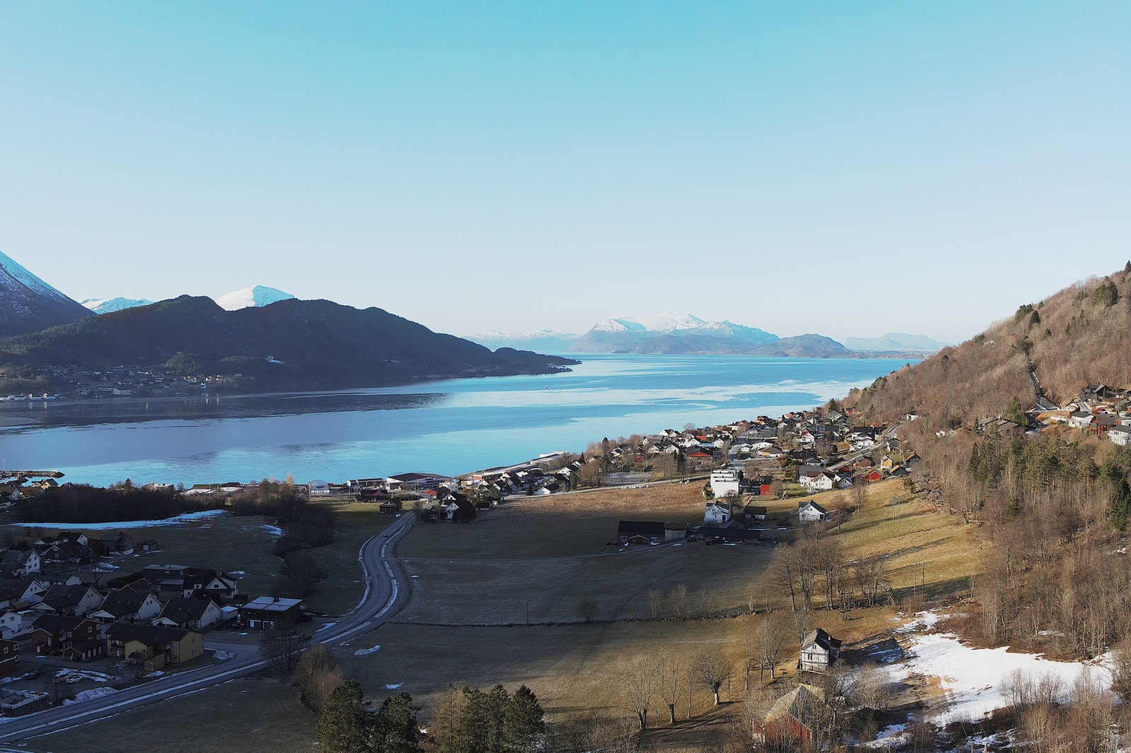 Vakker utsikt fra leiligheten Galleribilde