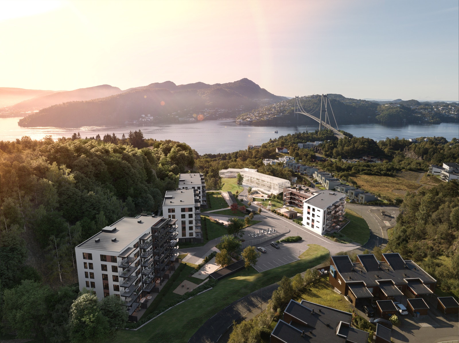 Oversikt over Ørnafjellet Galleribilde