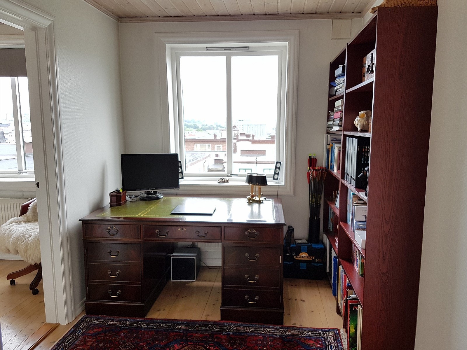 Soverom vendt mot bakgård, ca. 7m2 Galleribilde