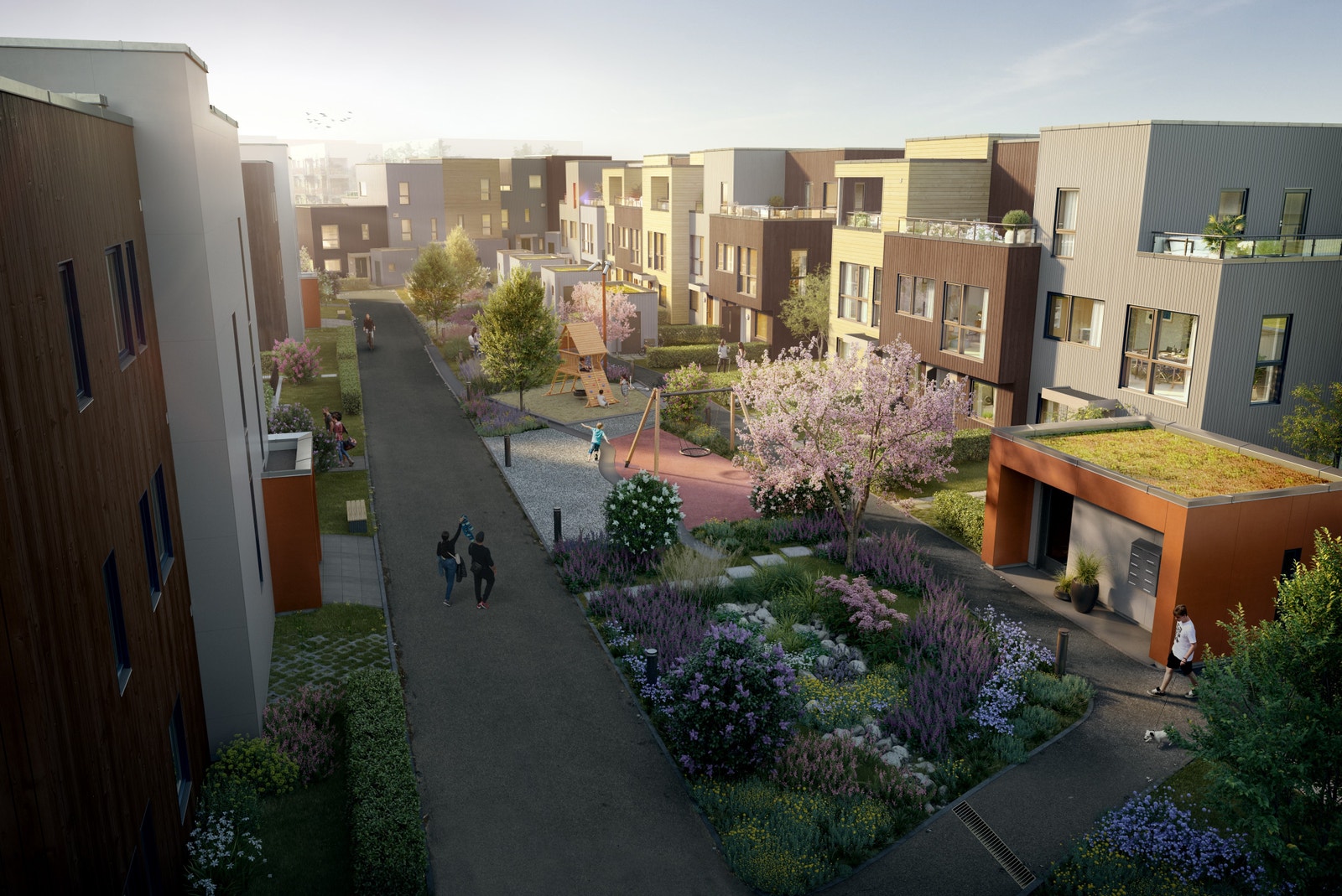 Illustrasjon: Hyggelige fellesområder Galleribilde