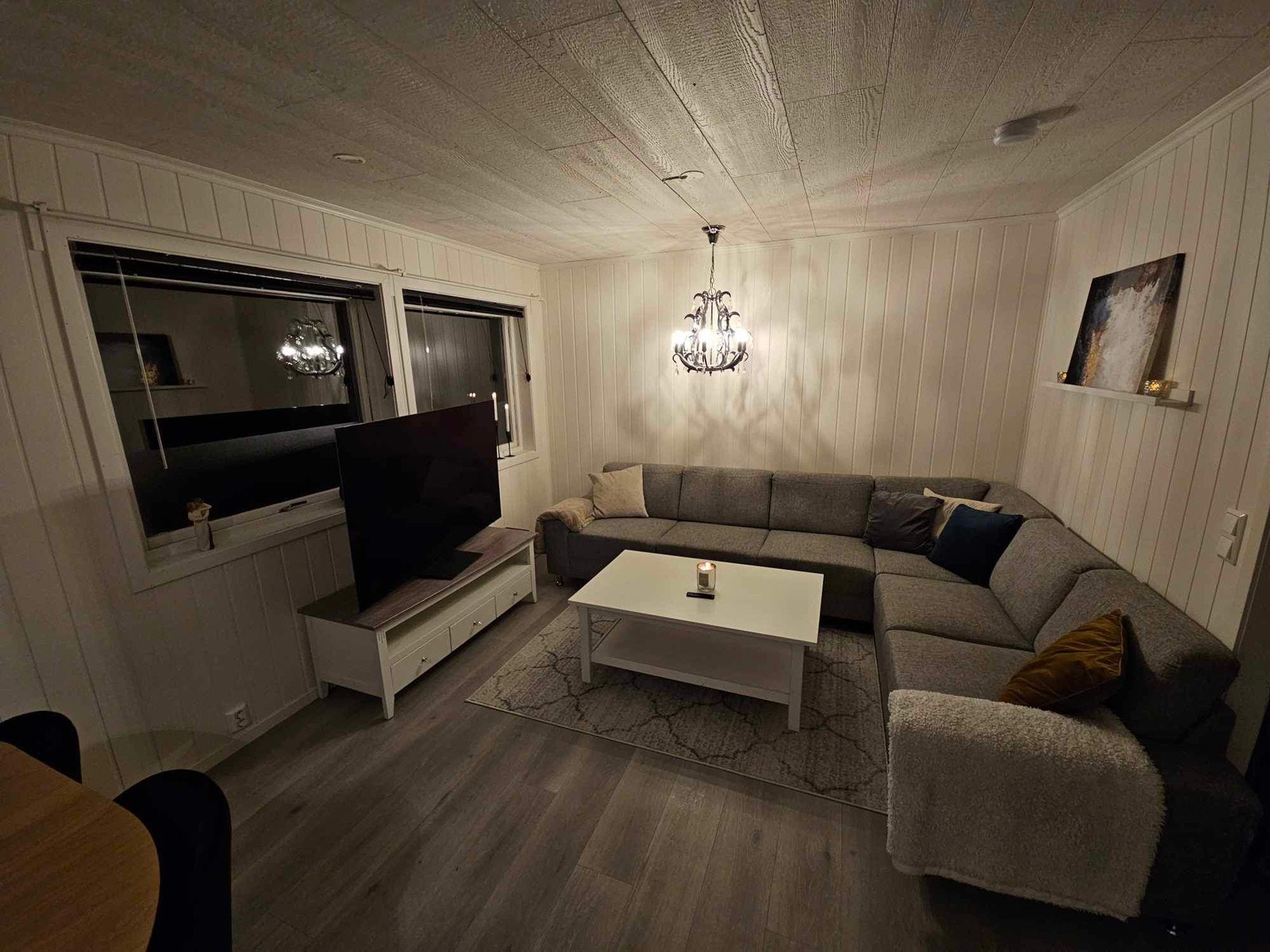 Åpen stue og kjøkkenløsning Galleribilde